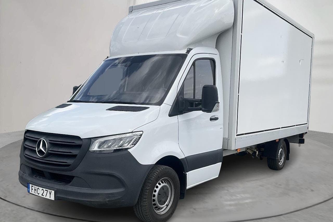 Mercedes Sprinter 316 CDI Volymskåp RWD (163hk) - 22 268 mil - Automat - vit - 2021