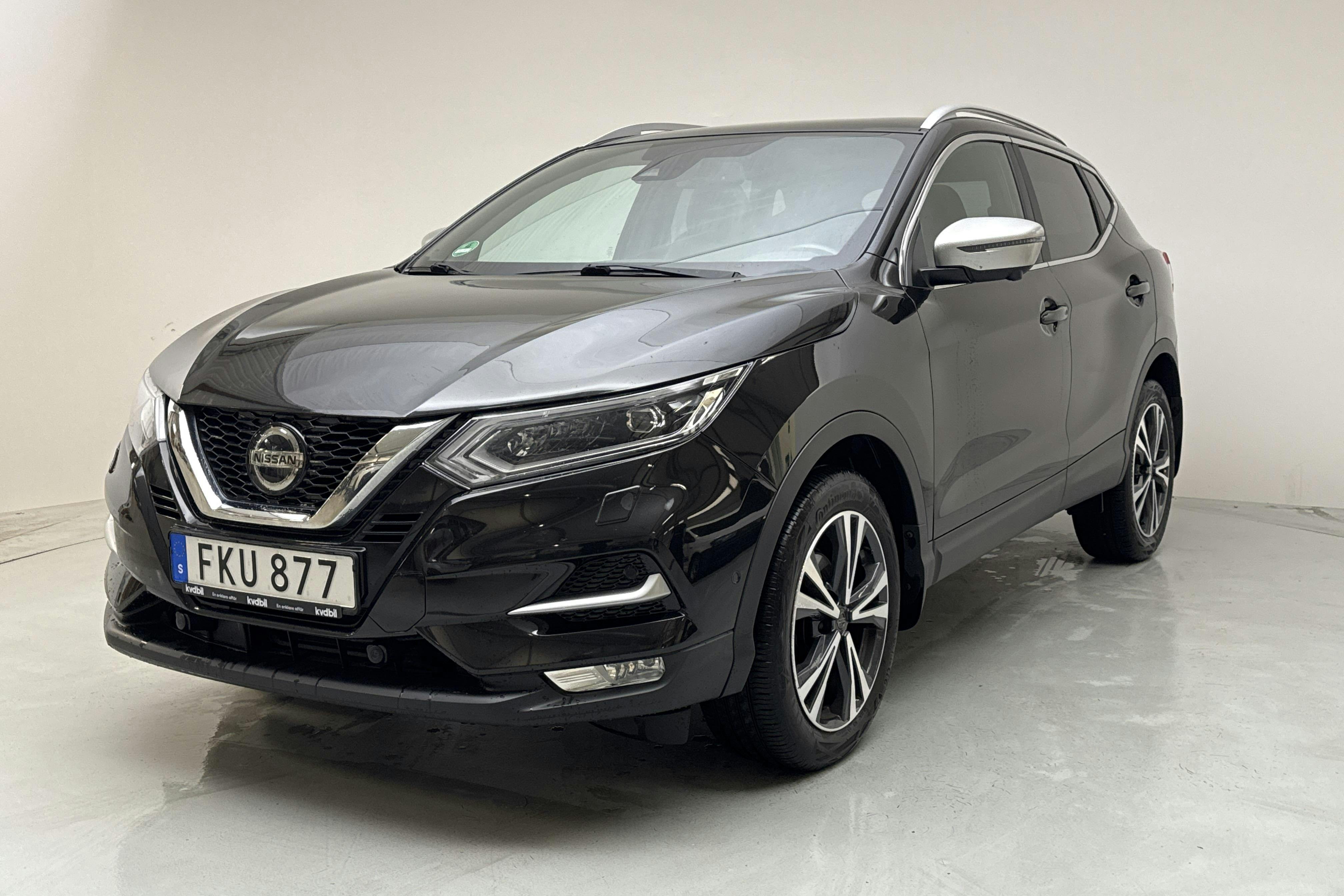 Nissan Qashqai 1.2 DIG-T (115hk) - 9 684 mil - Automat - svart - 2018