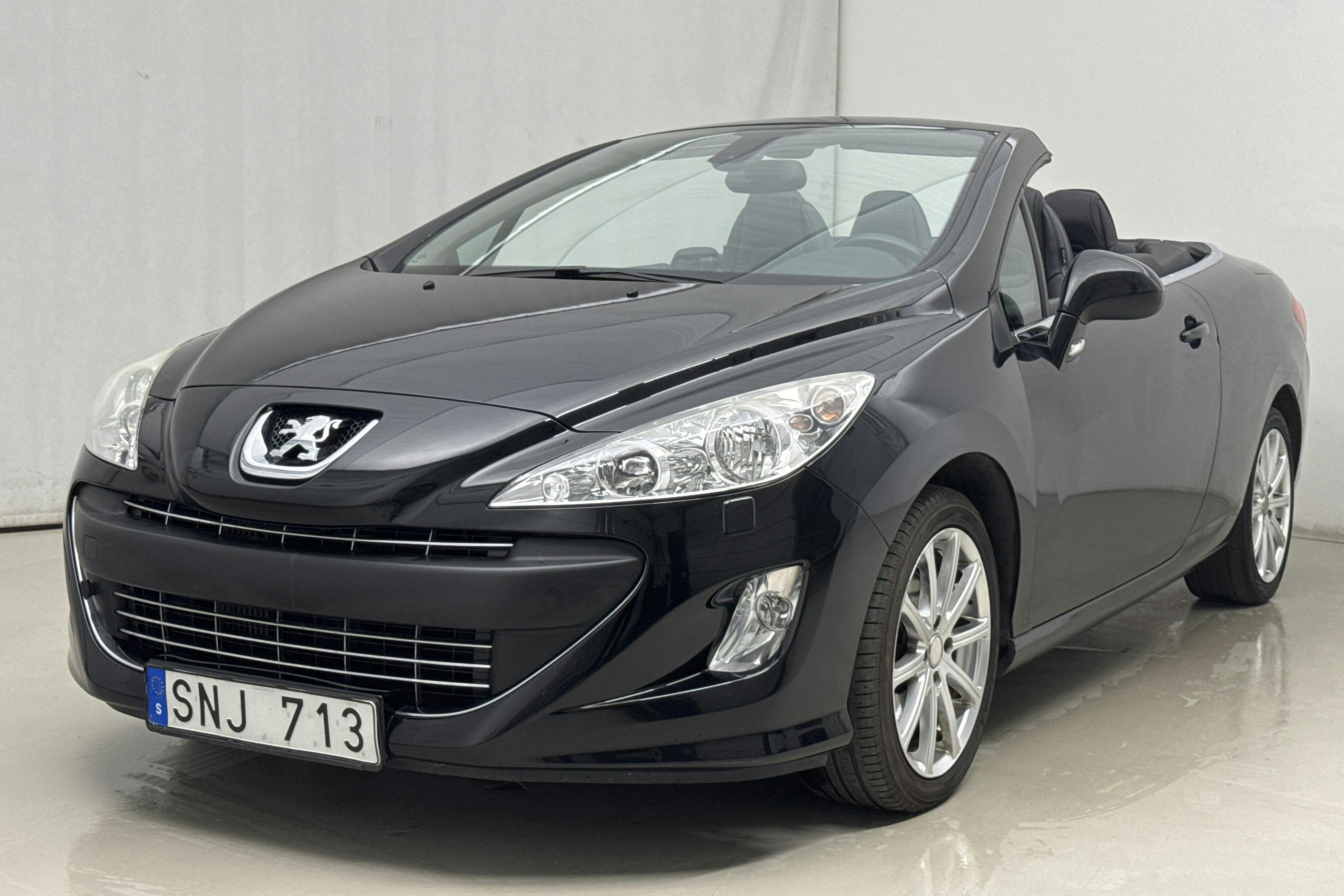 Peugeot 308 CC 1.6 Turbo (156hk) - 6 833 mil - Automat - svart - 2010