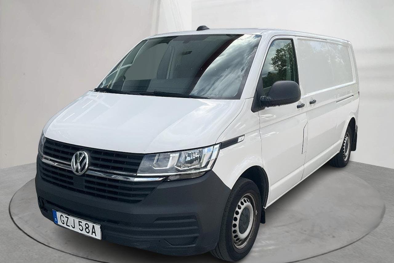 Presentationsfoto 1 av 19: VW Transporter T6.1 2.0 TDI BMT Skåp 4MOTION (150hk) - 15 586 mil - Manuell - vit - 2020