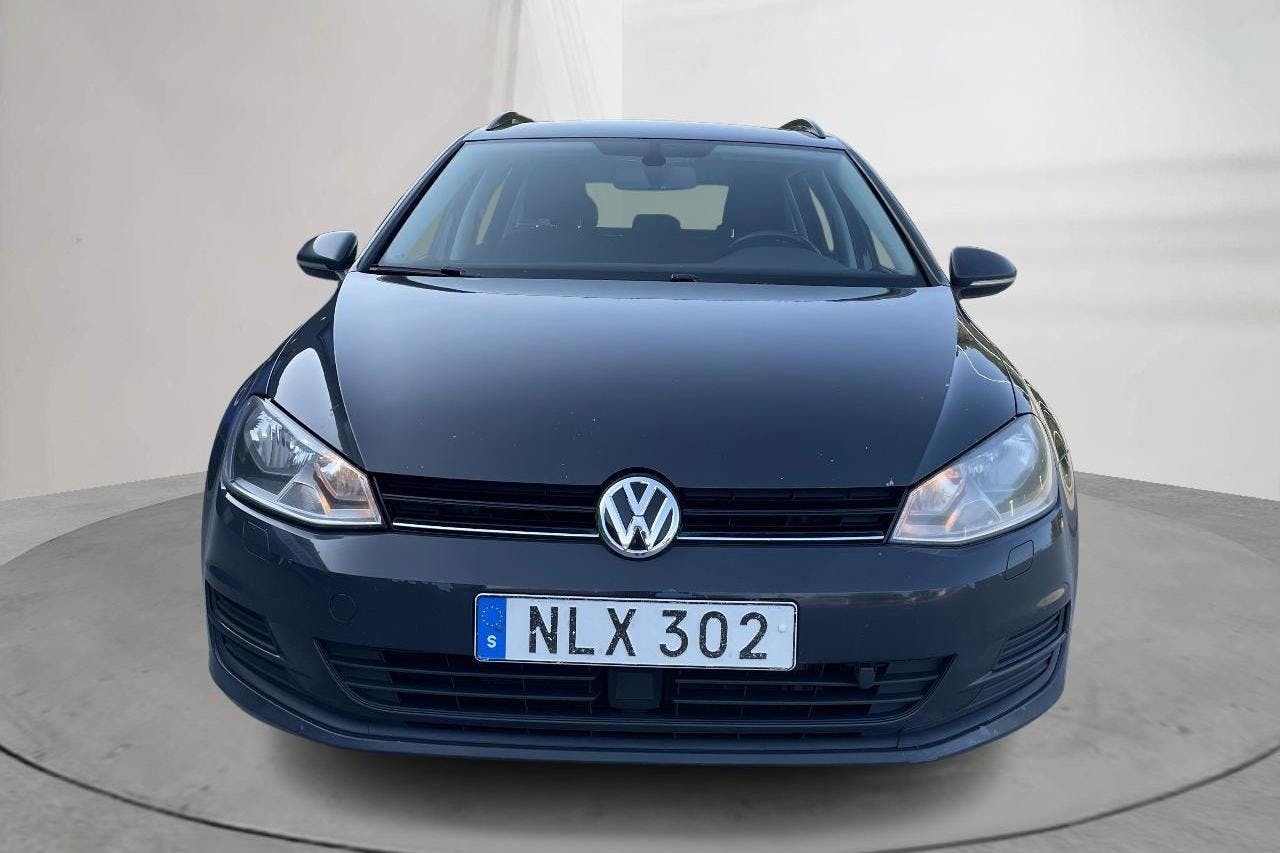 VW Golf VII 1.6 TDI BlueMotion Technology Sportscombi 4Motion (105hk) - 29 198 mil - Manuell - Dark Grey - 2014