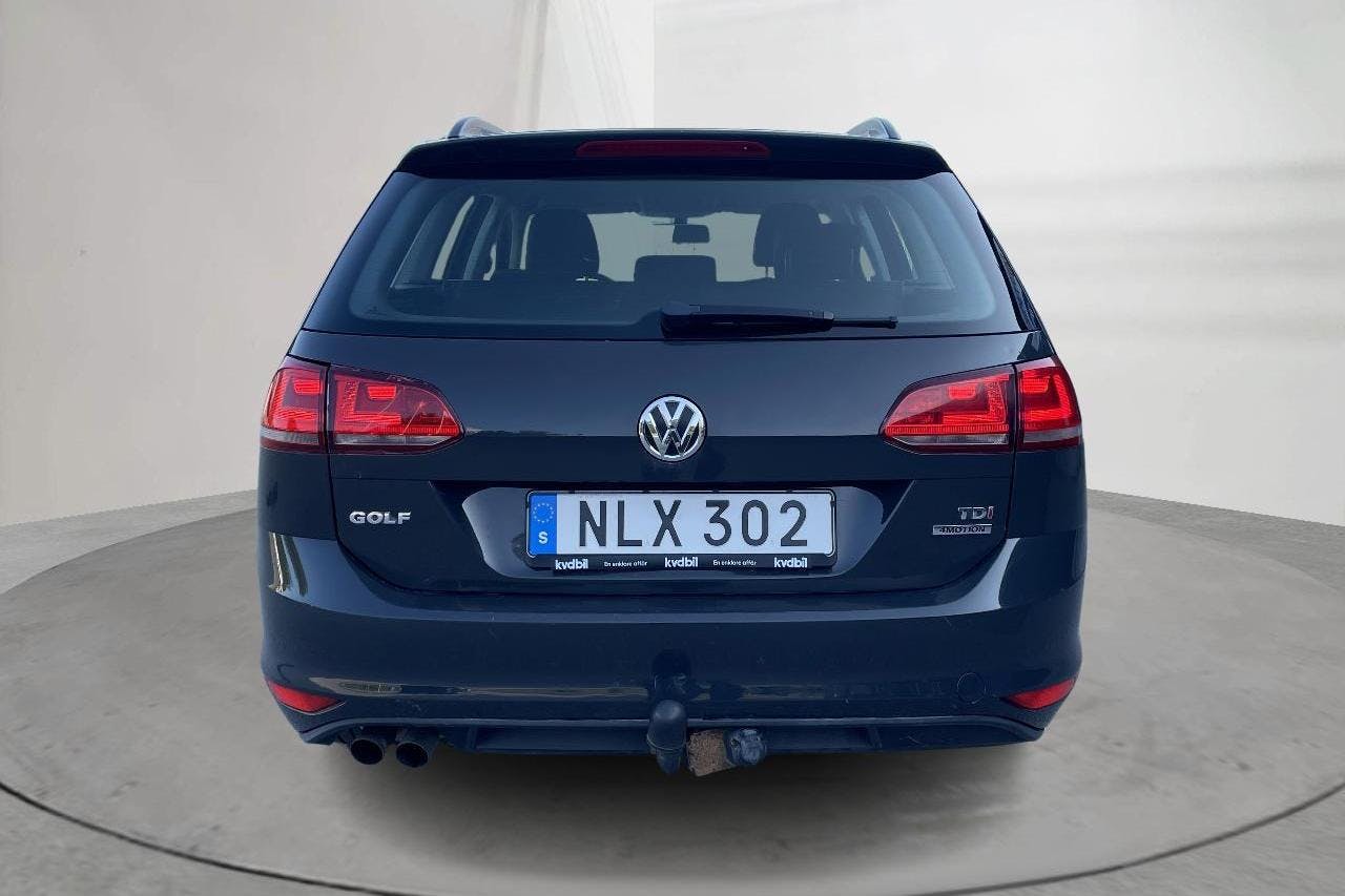 VW Golf VII 1.6 TDI BlueMotion Technology Sportscombi 4Motion (105hk) - 29 198 mil - Manuell - Dark Grey - 2014