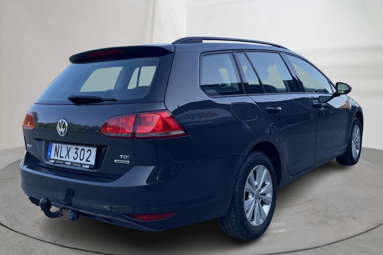VW Golf VII 1.6 TDI BlueMotion Technology Sportscombi 4Motion (105hk) - 29 198 mil - Manuell - Dark Grey - 2014