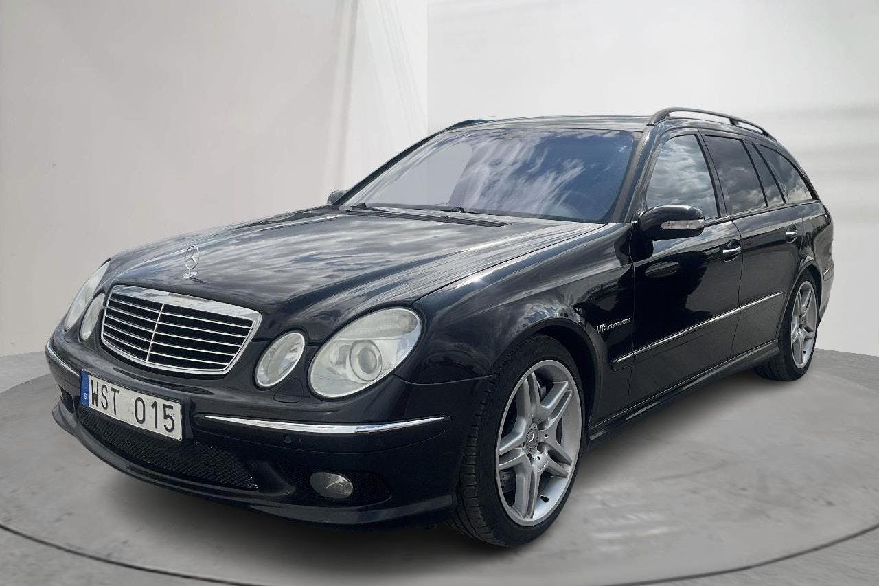 Mercedes E 55 AMG Kombi W211 (476hk) - 22 950 mil - Automat - svart - 2005
