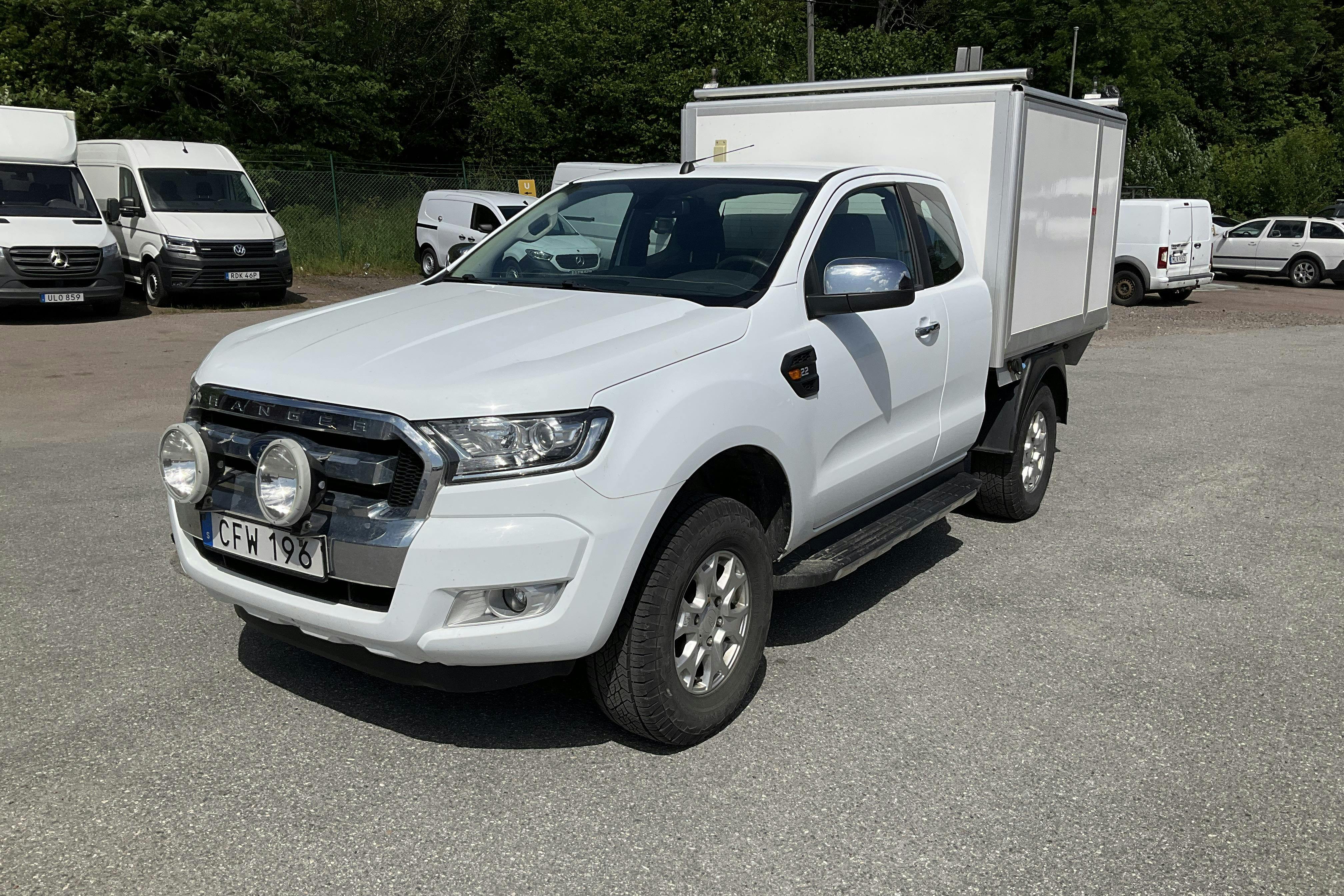 Ford Ranger 2.2 TDCi 4WD (160hk) - 12 745 mil - Manuell - vit - 2018