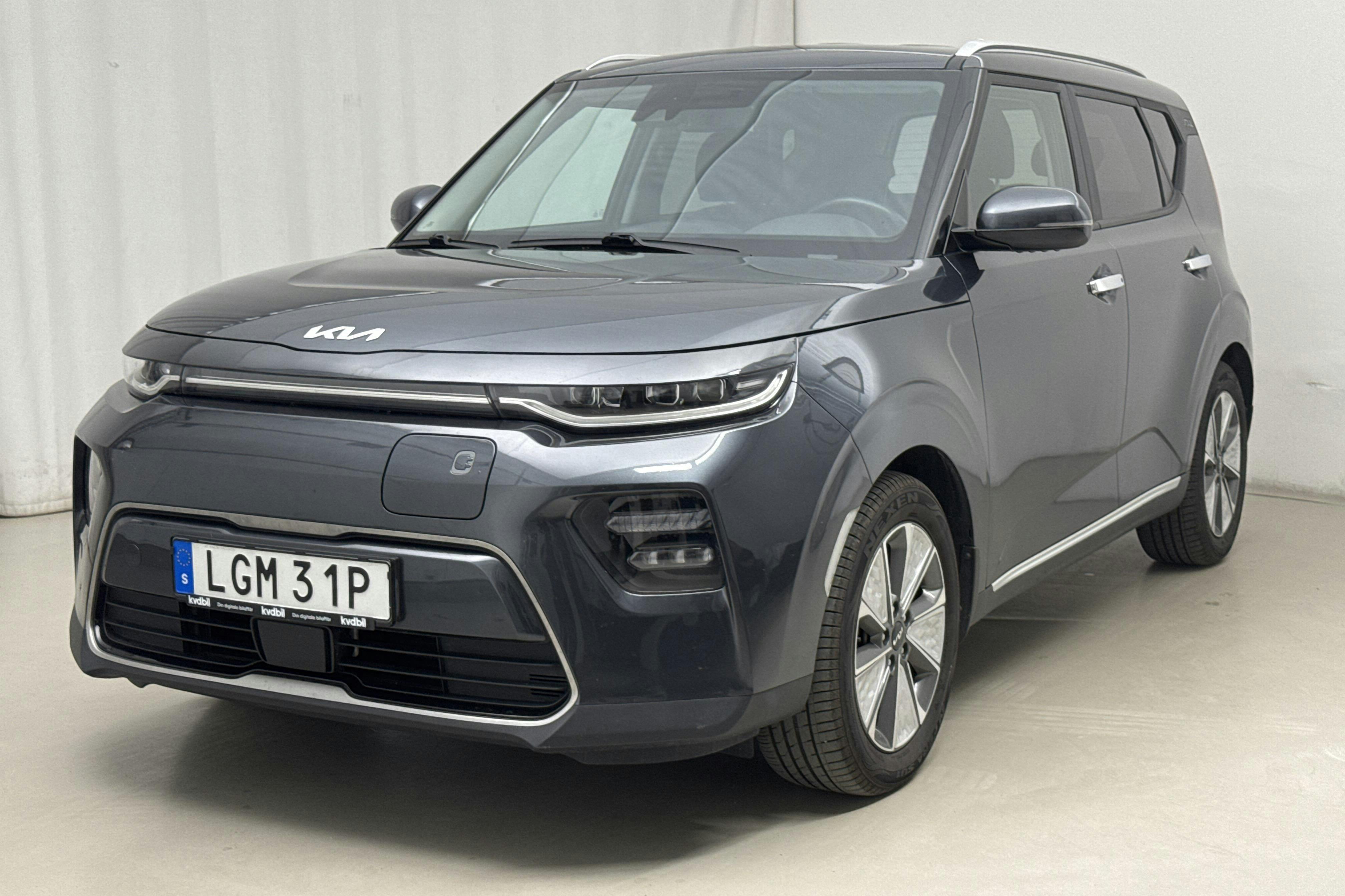 KIA e-Soul Long Range 64 kWh (204hk) - 2 854 mil - Automat - grå - 2022