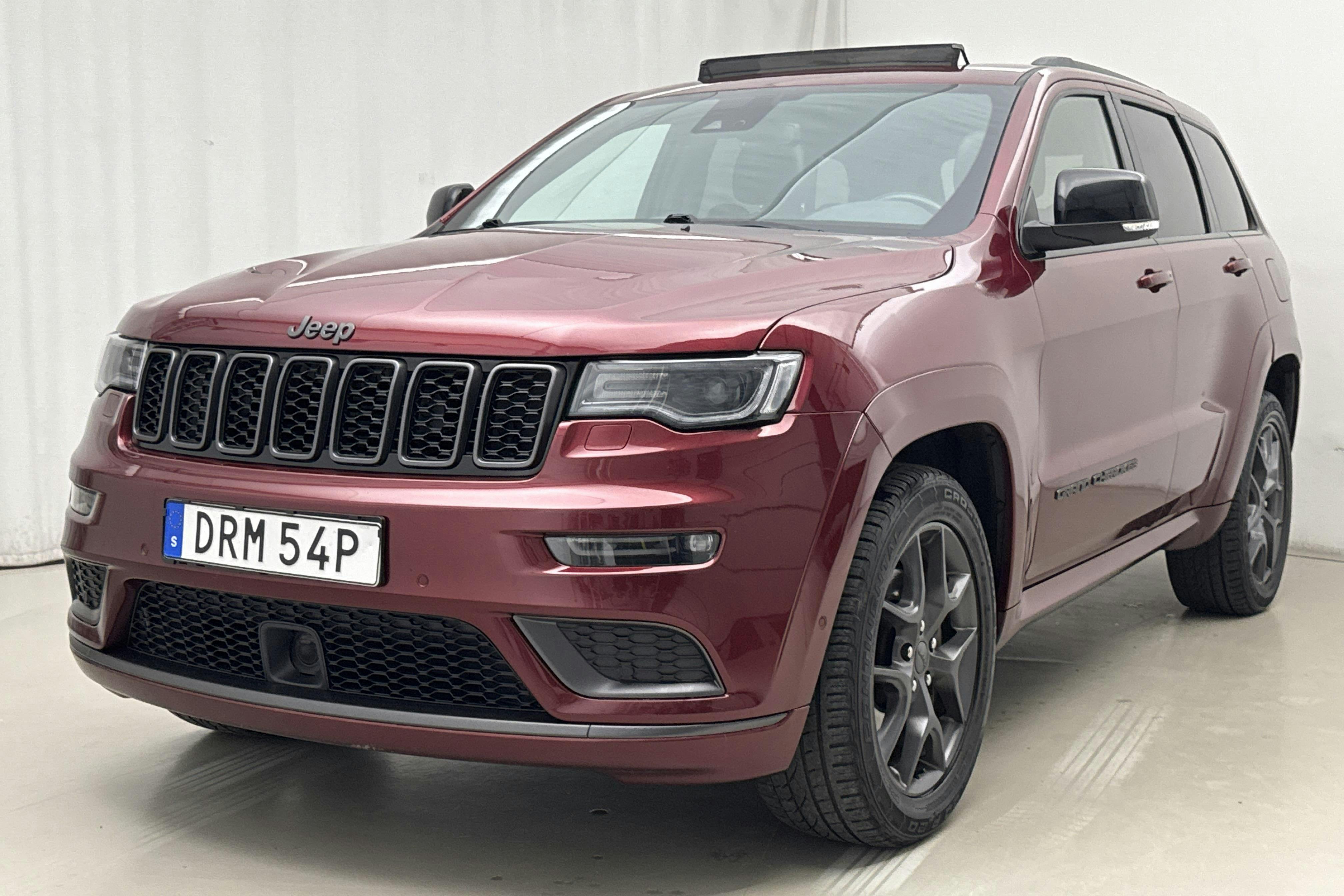 Presentation photo 1 of 18: Jeep Grand Cherokee 3.0 CRD V6 AWD (250hk) - 94 930 km - Automatic - red - 2019