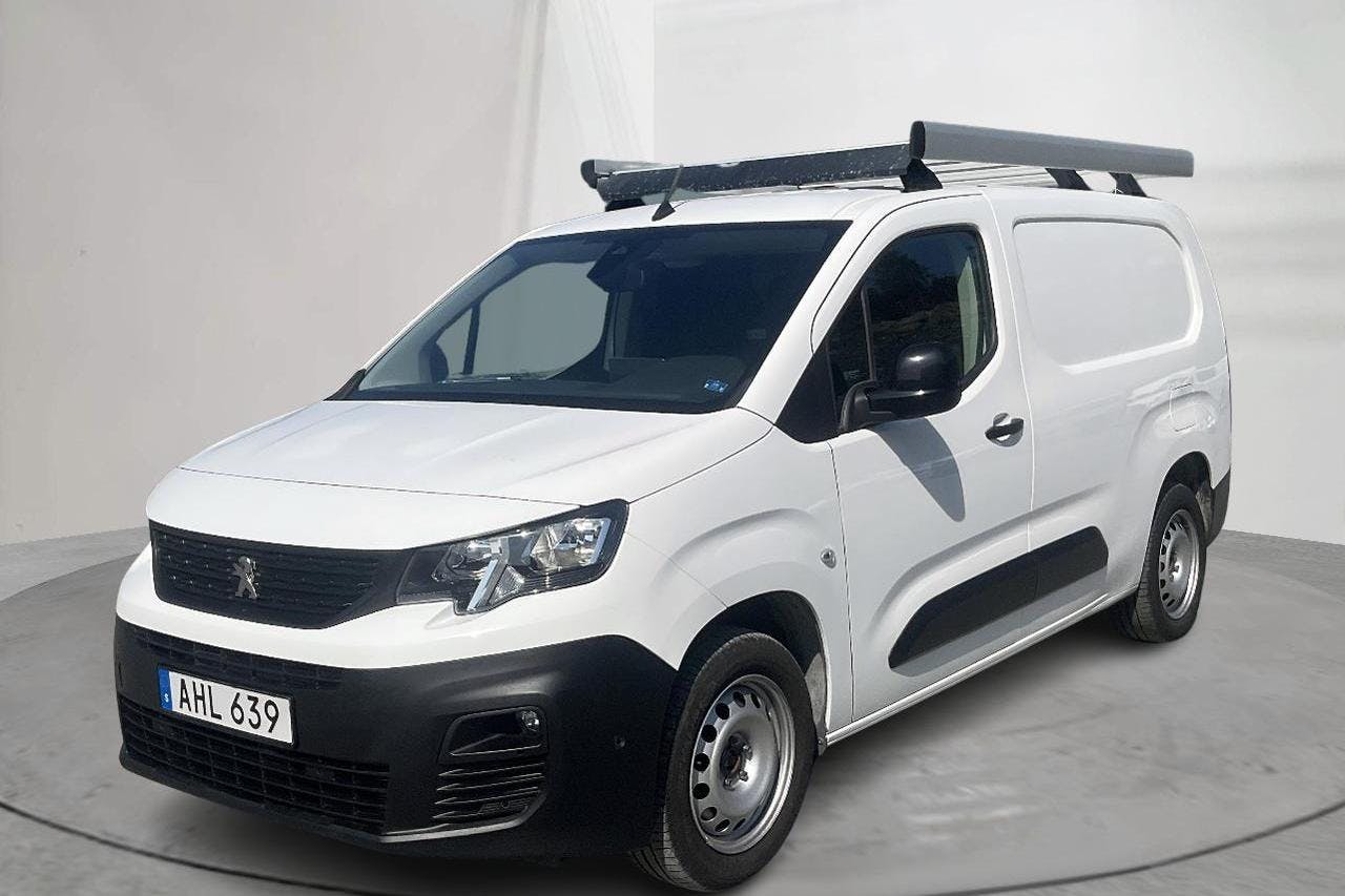 Peugeot Partner 1.5 HDI Skåp (130hk) - 7 608 mil - Automat - vit - 2021