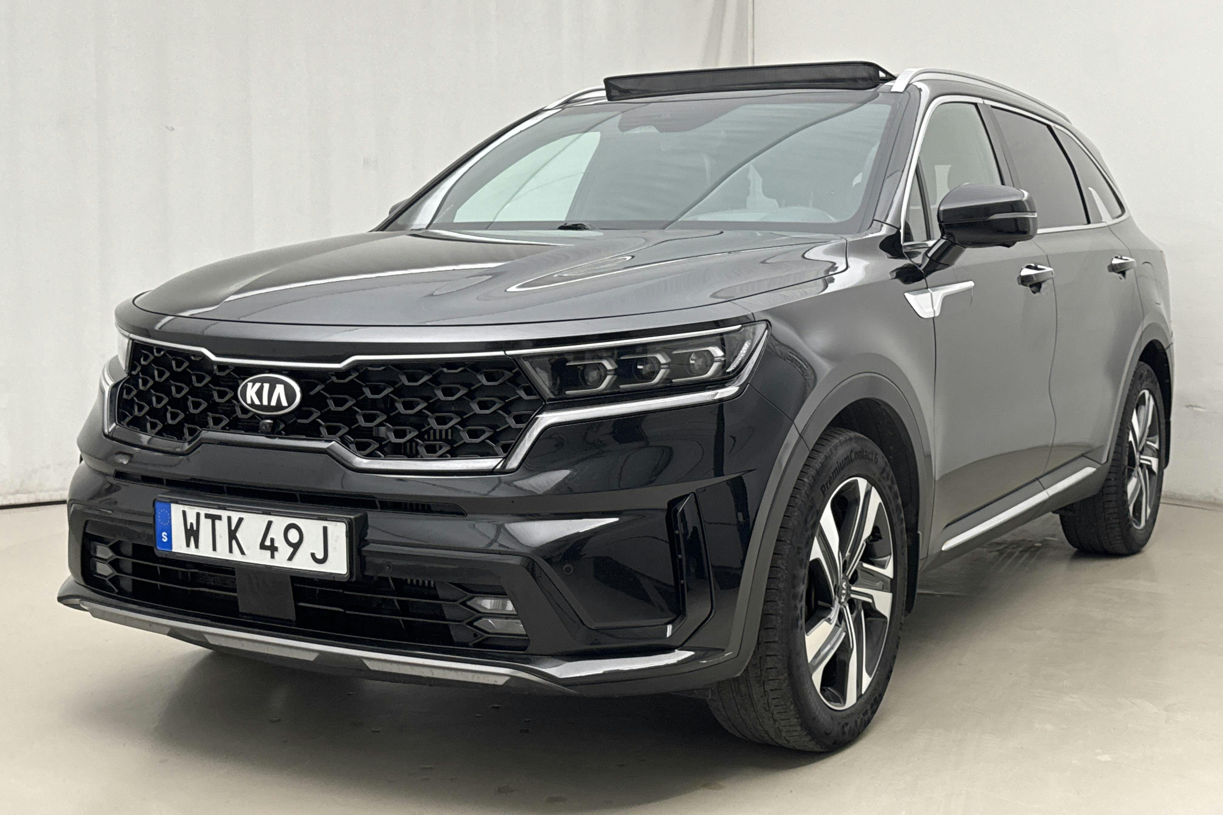 Presentation photo 1 of 26: KIA Sorento 1.6 T-GDi Plug-in Hybrid AWD (265hk) - 91 020 km - Automatic - black - 2021