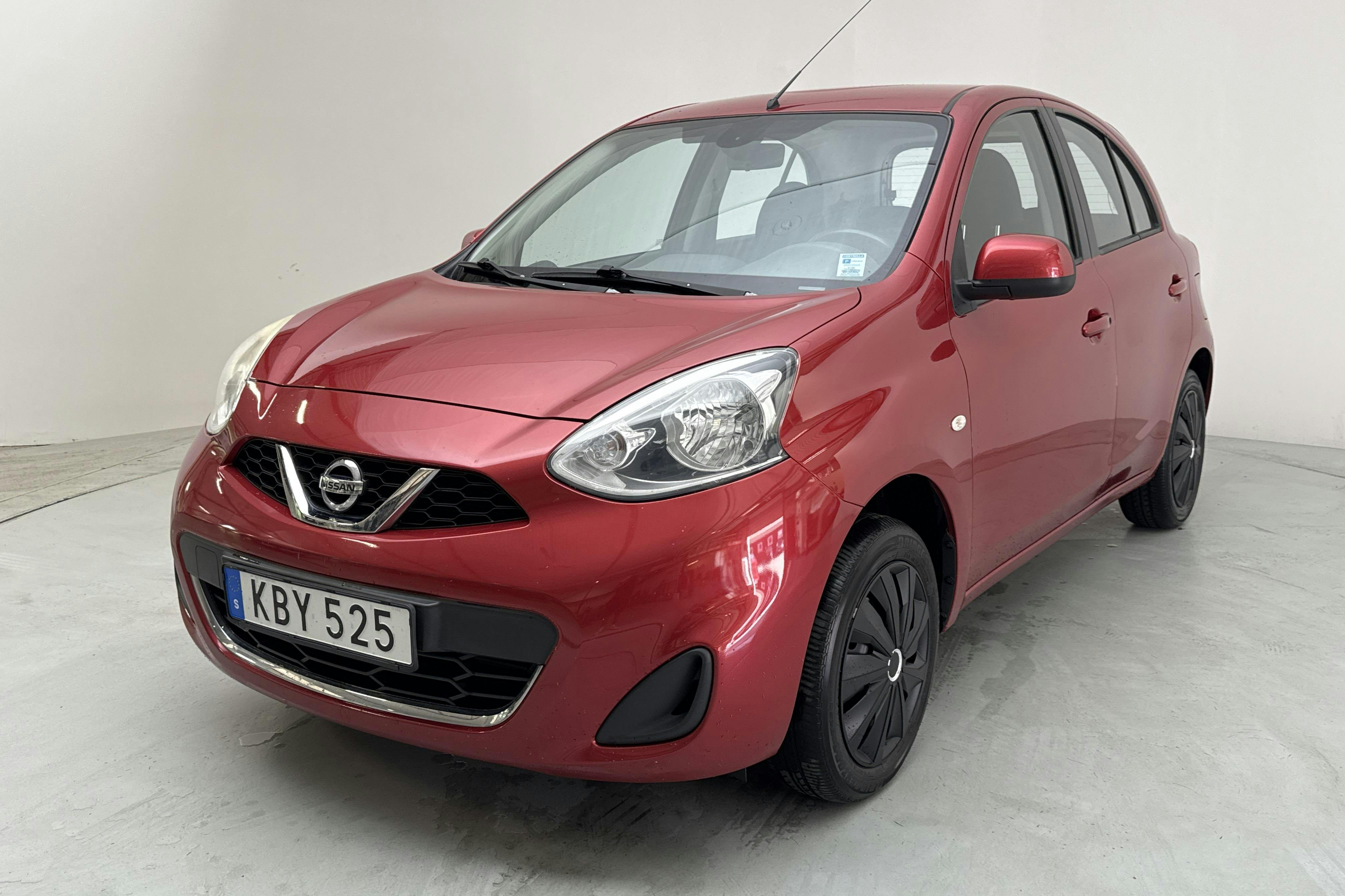 Nissan Micra 1.2 5dr (80hk) - 138 080 km - Käsitsi - punane - 2016