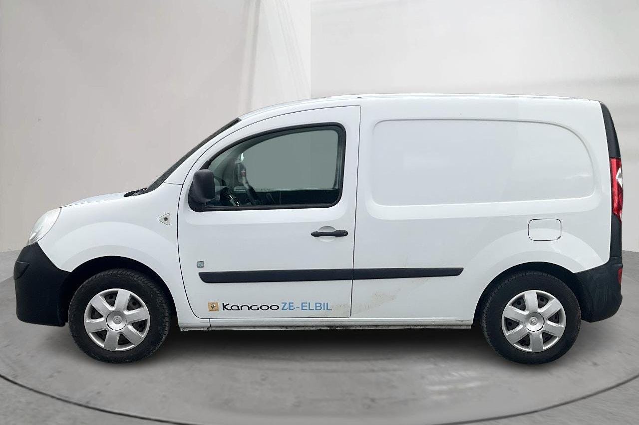 Presentation photo 2 of 14: Renault Kangoo Express II Z.E. Skåp (60hk) - 12 000 km - Automatic - white - 2012