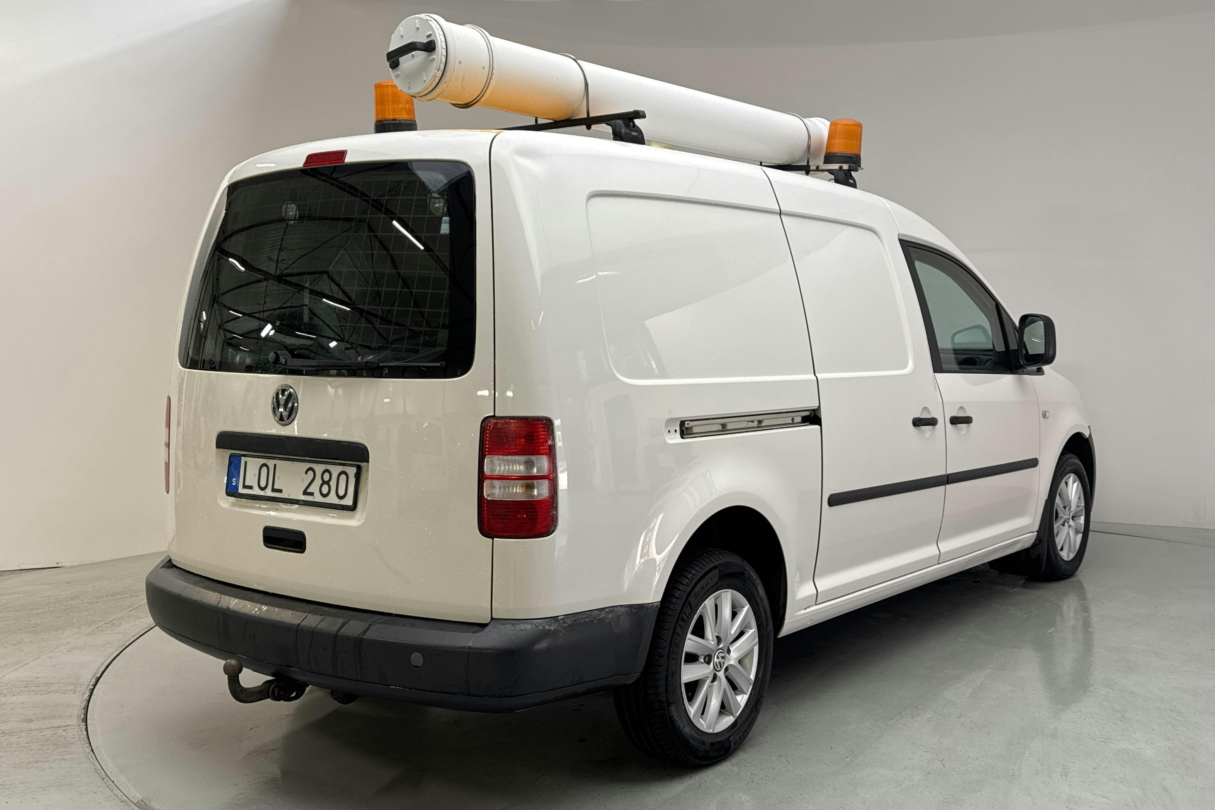 VW Caddy 2.0 TDI Maxi Skåp 4-motion (110hk) - 15 346 mil - Manuell - vit - 2011