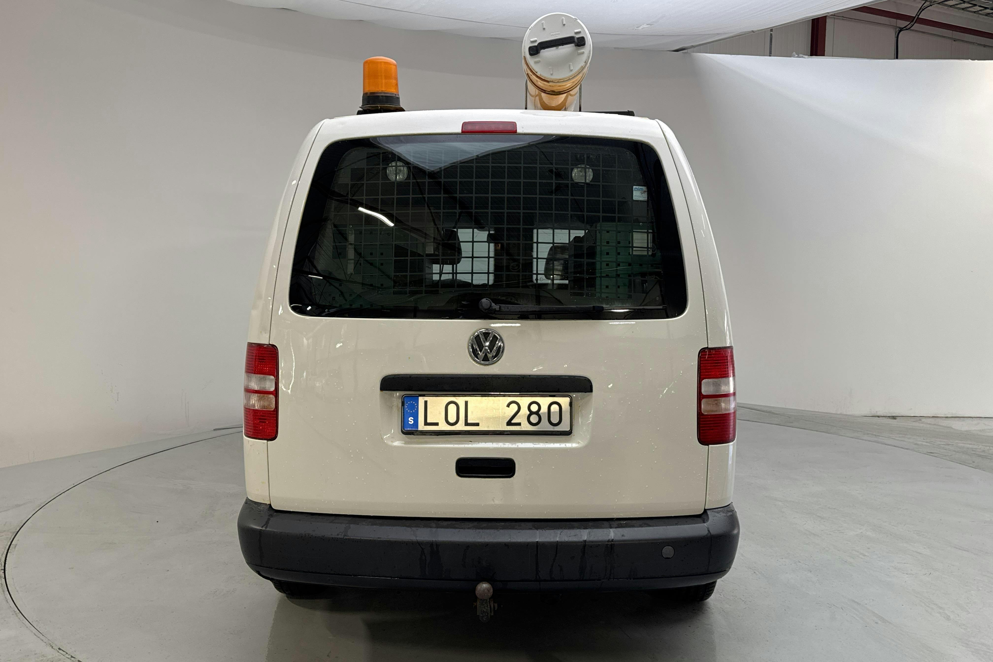 VW Caddy 2.0 TDI Maxi Skåp 4-motion (110hk) - 15 346 mil - Manuell - vit - 2011