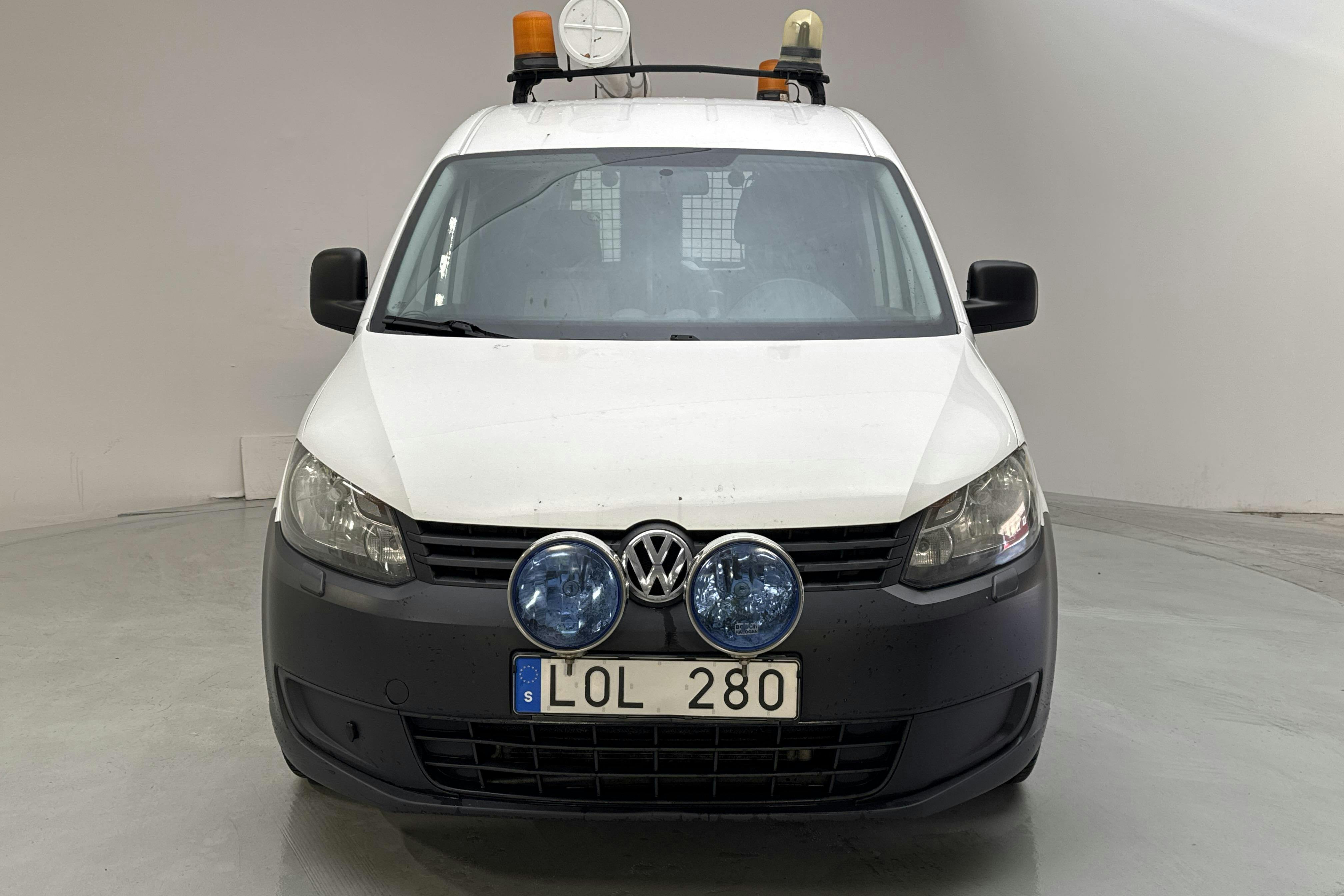 VW Caddy 2.0 TDI Maxi Skåp 4-motion (110hk) - 15 346 mil - Manuell - vit - 2011