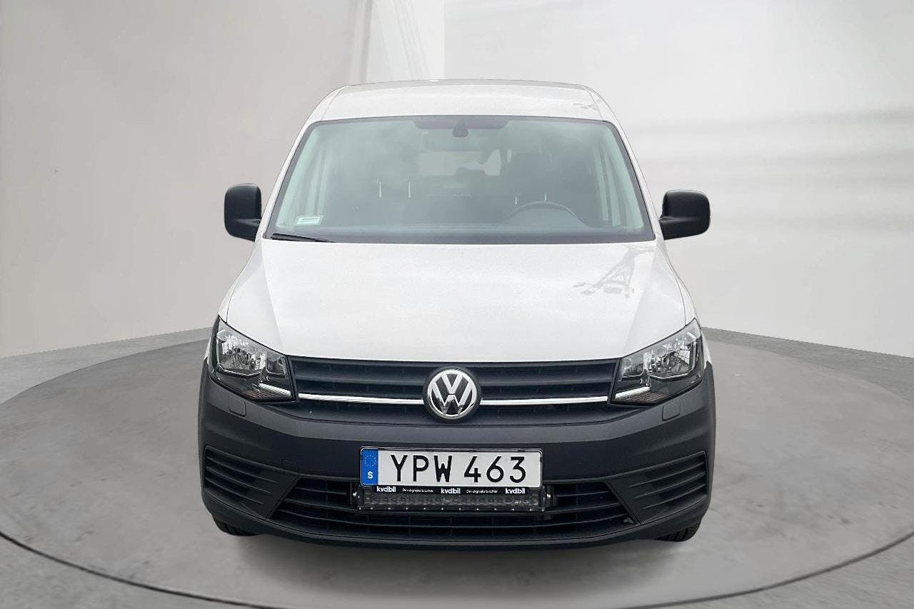 VW Caddy 2.0 TDI Skåp (102hk) - 1 801 mil - Manuell - vit - 2019