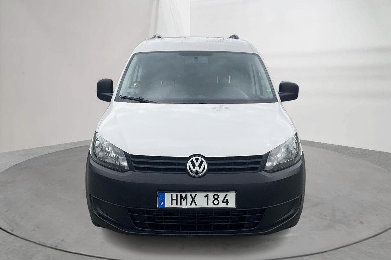 VW Caddy 1.6 TDI Skåp (102hk) - 86 860 km - Automaatne - valge - 2015
