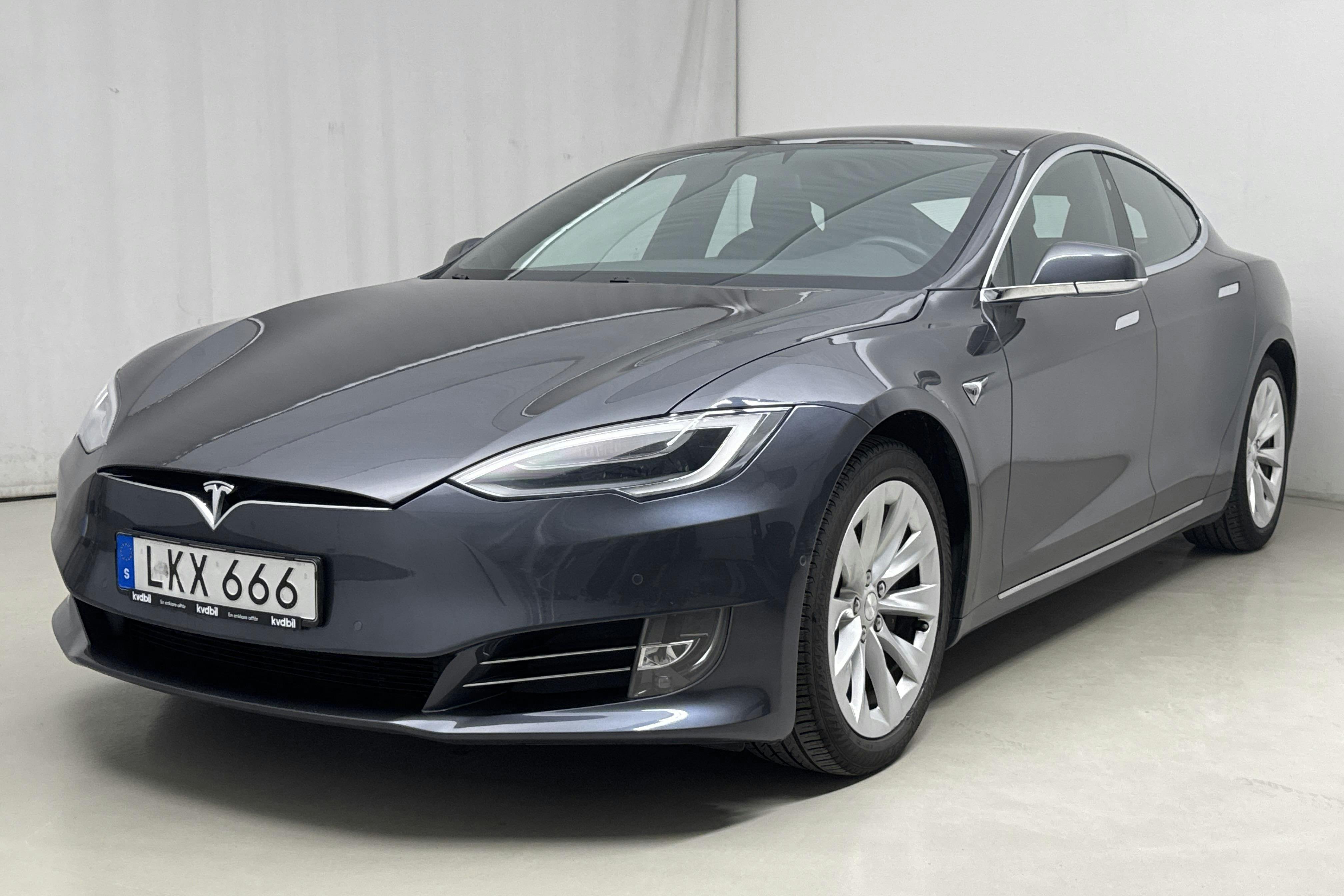 Tesla Model S 75D - 13 260 mil - Automat - grå - 2018