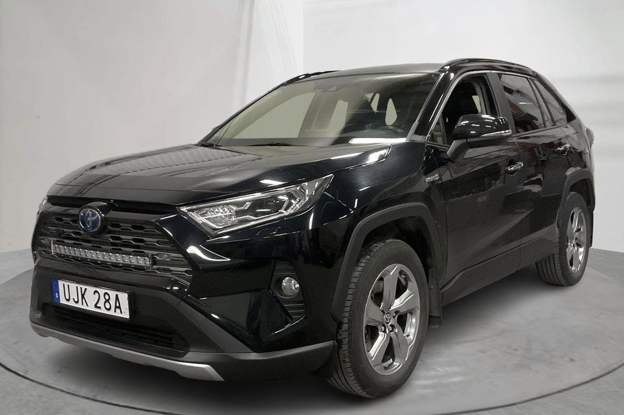 Toyota RAV4 2.5 HSD AWD (222hk) - 11 069 mil - Automat - svart - 2019