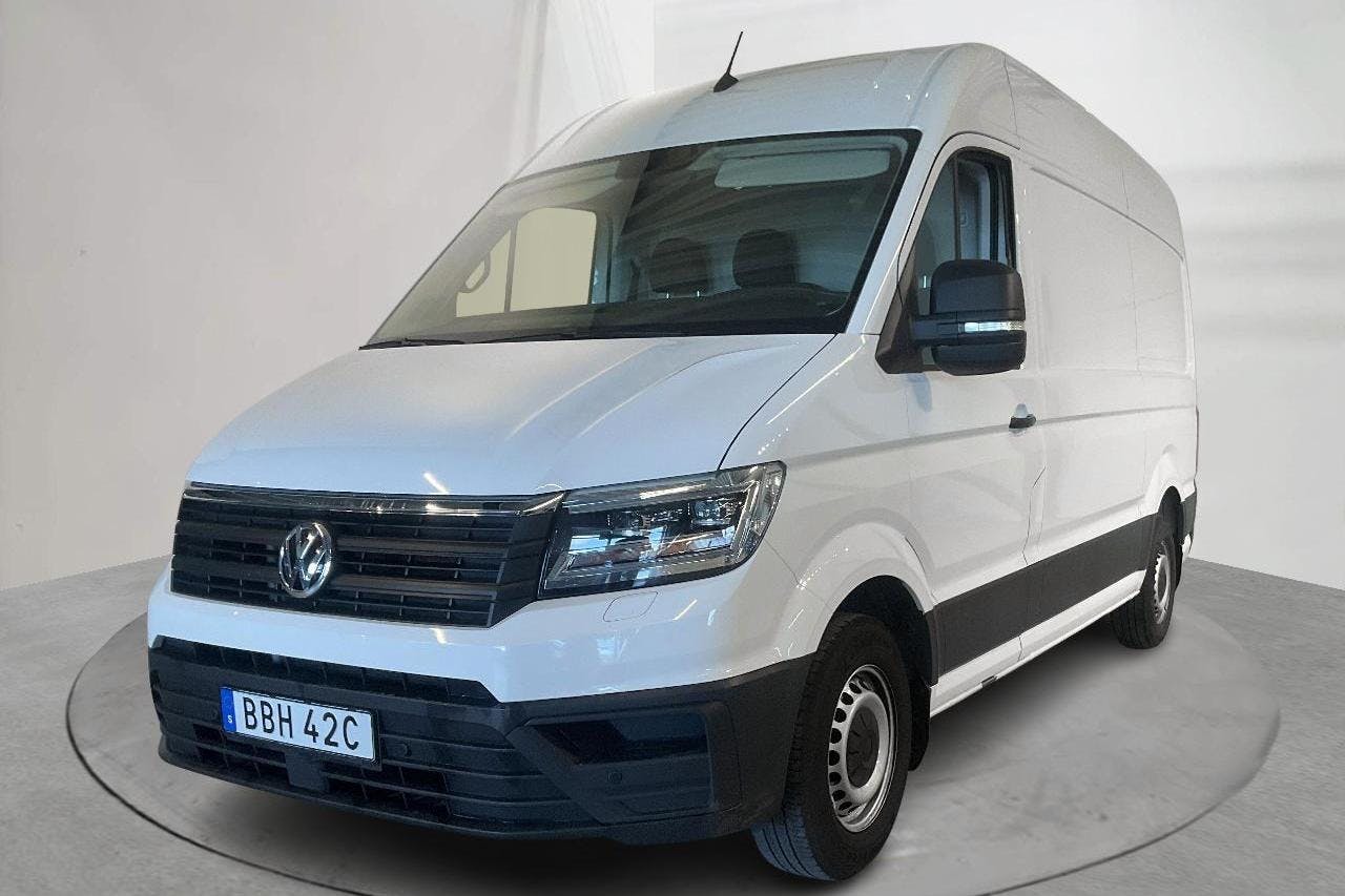 Presentation photo 1 of 15: VW Crafter 35 2.0 TDI Skåp (140hk) - 87 450 km - Automatic - white - 2020