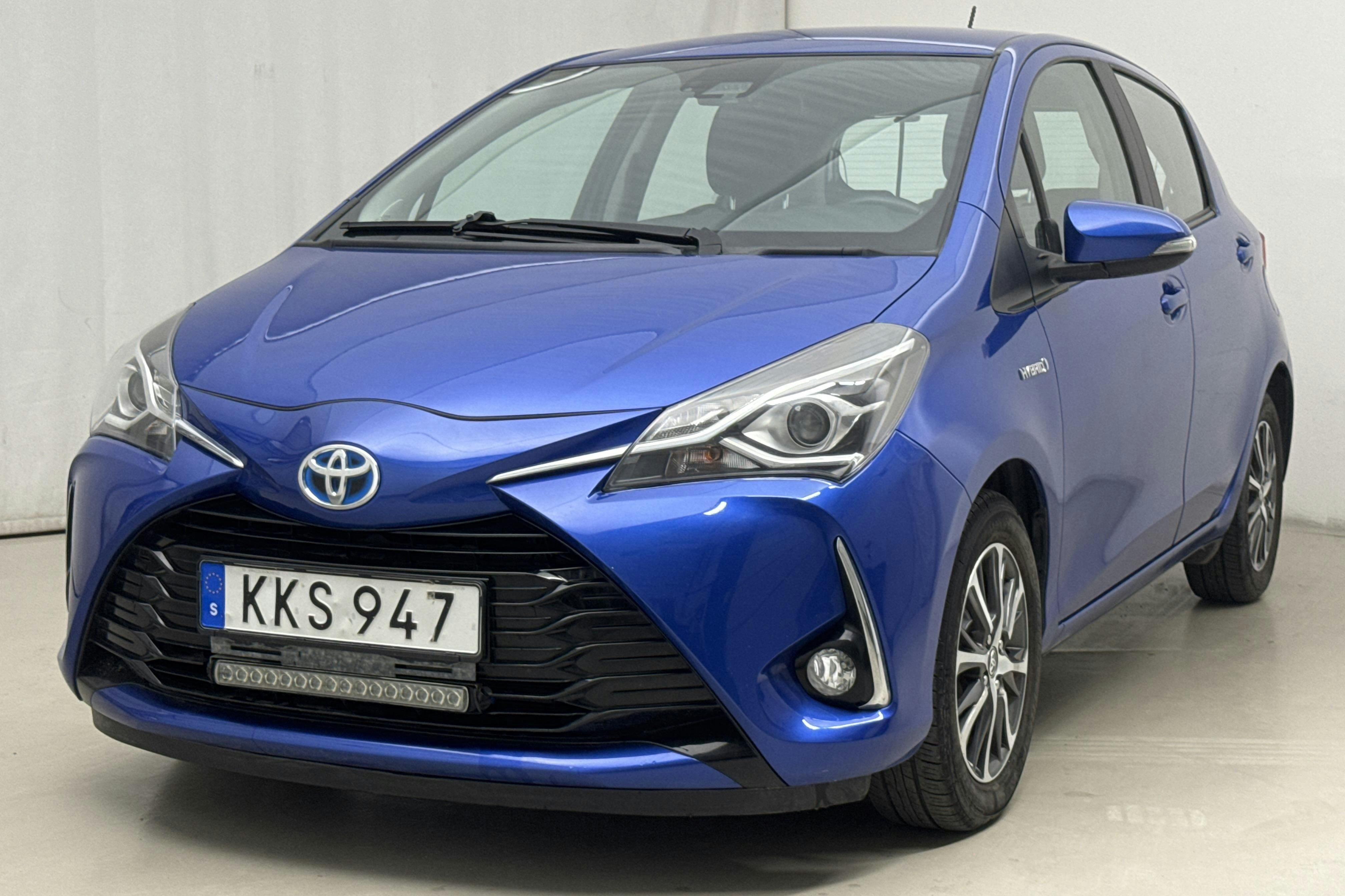 Toyota Yaris 1.5 Hybrid 5dr (101hk) - 10 107 mil - Automat - blå - 2017
