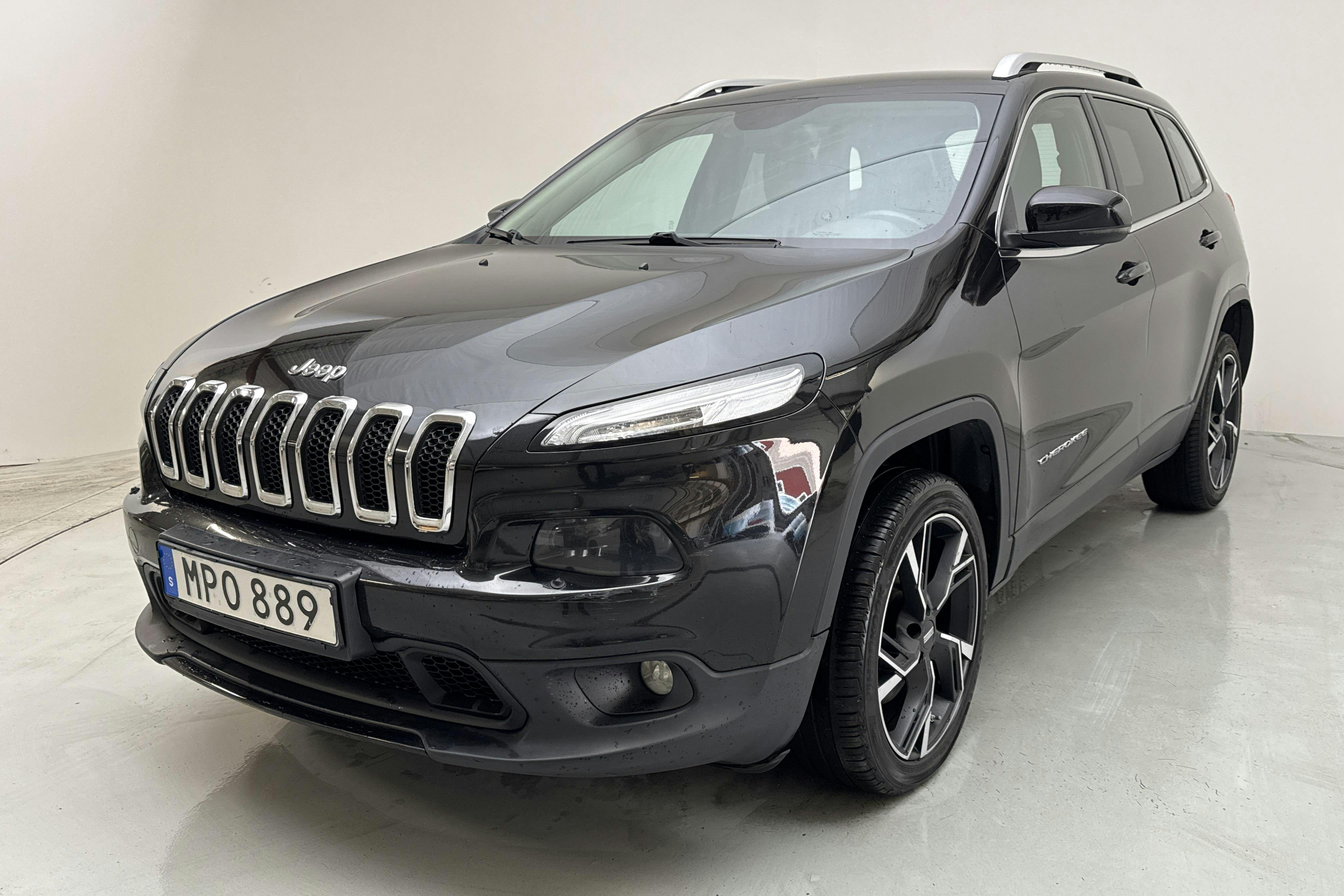 Jeep Cherokee 2.0 MJET AWD (170hk) - 19 765 mil - Automat - svart - 2015