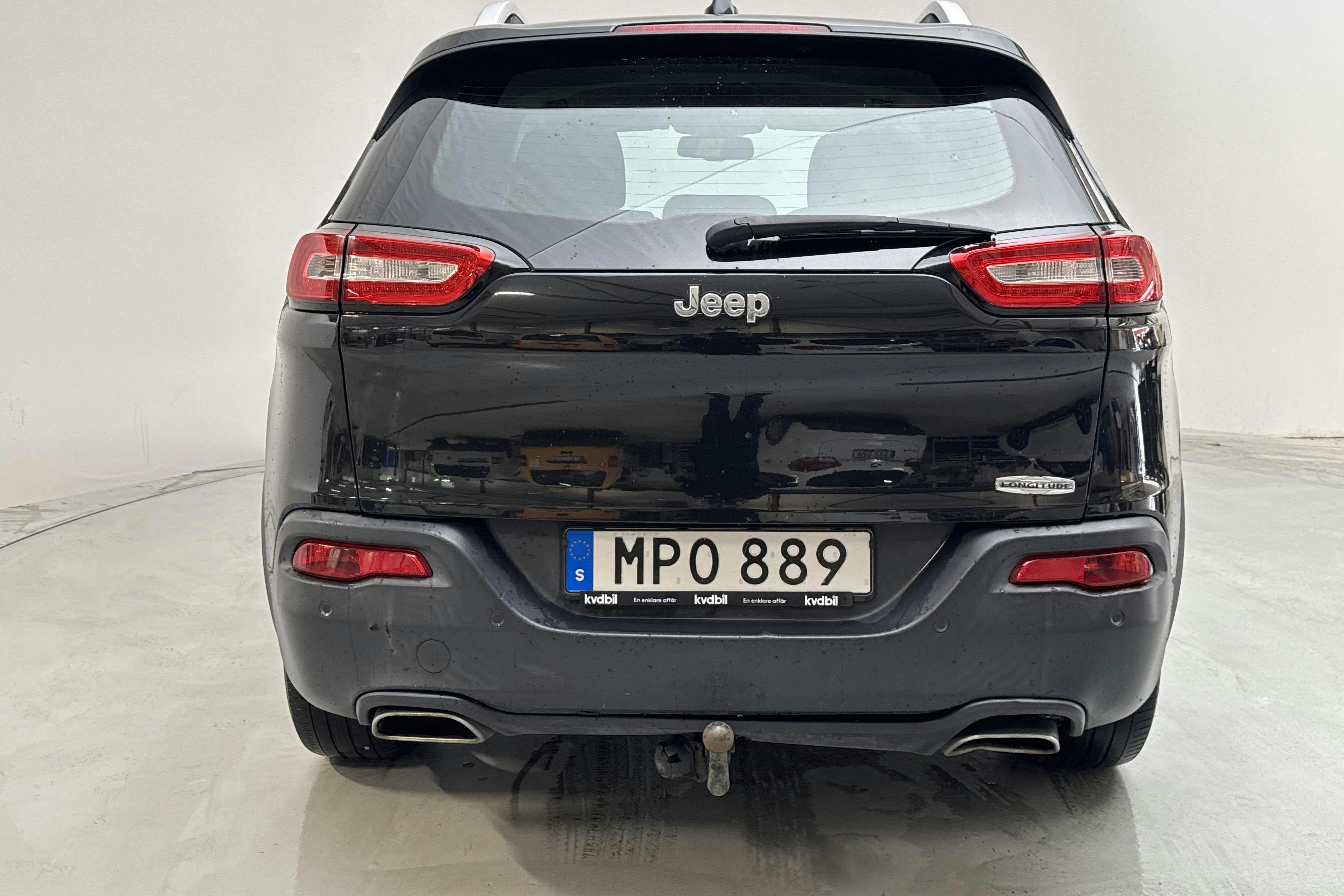 Jeep Cherokee 2.0 MJET AWD (170hk) - 197 650 km - Automatic - black - 2015
