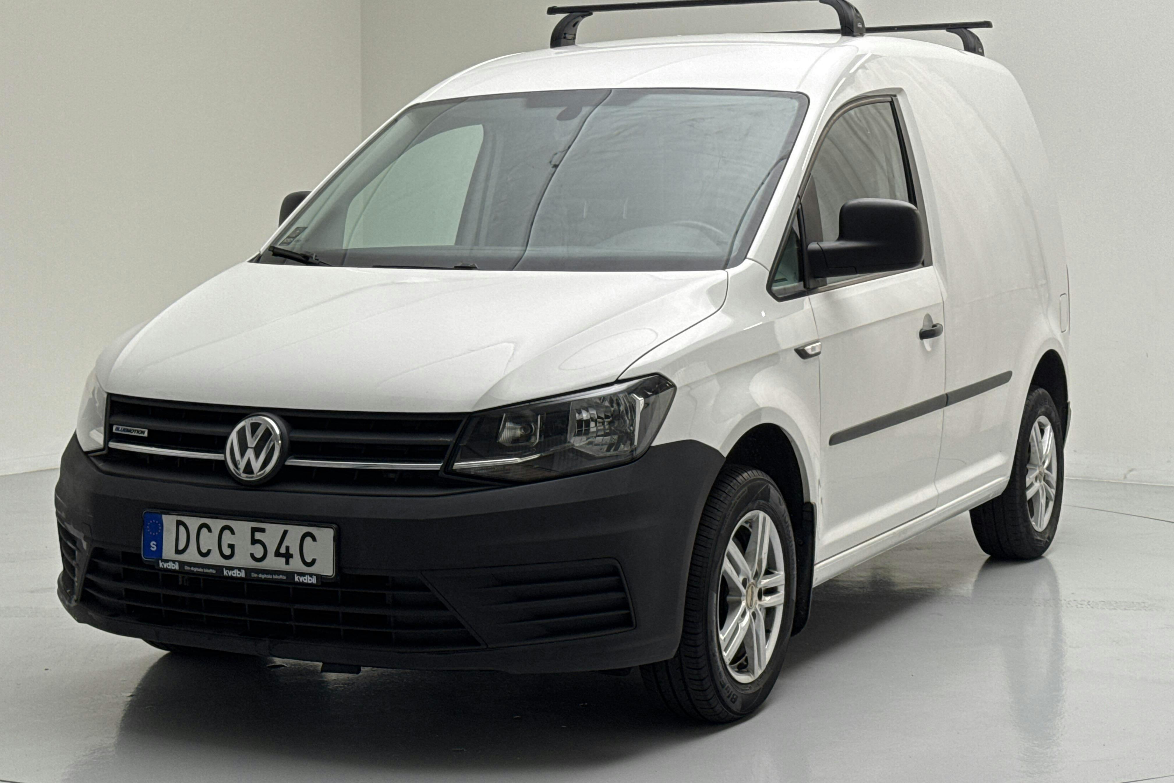VW Caddy 1.4 TGI Skåp (110hk) - 7 629 mil - Manuell - vit - 2019