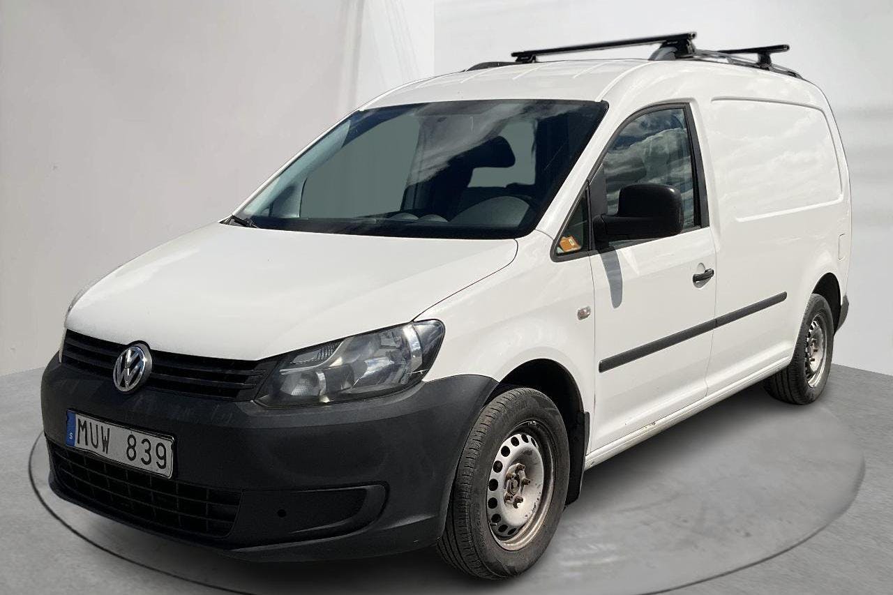 VW Caddy 1.6 TDI Maxi Skåp (102hk) - 246 940 km - Automaatne - valge - 2013