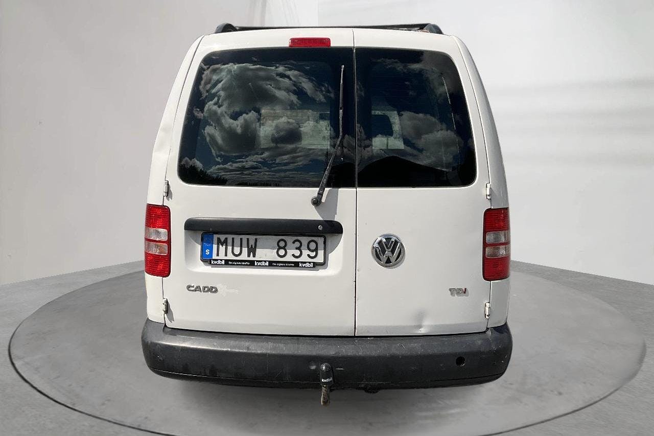 VW Caddy 1.6 TDI Maxi Skåp (102hk) - 24 694 mil - Automat - vit - 2013