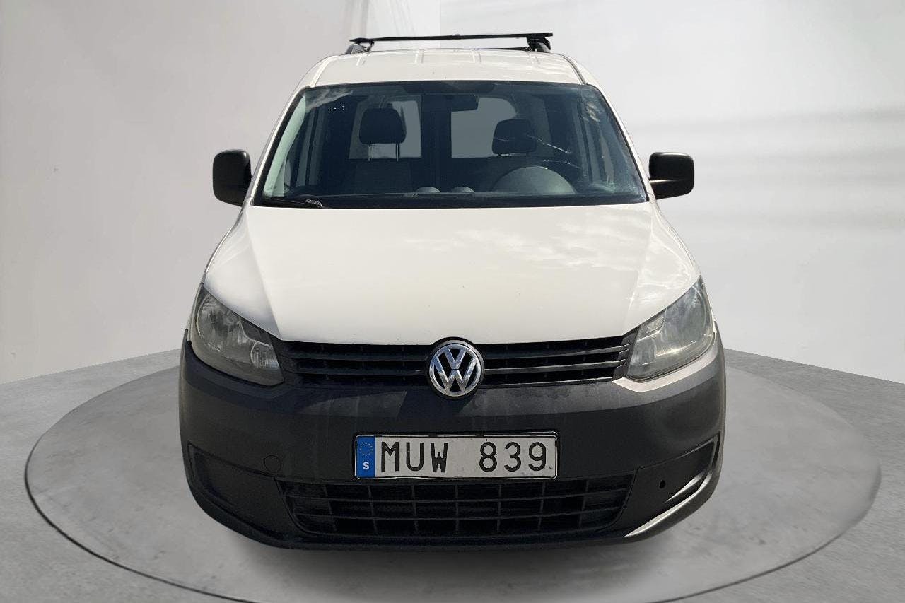 VW Caddy 1.6 TDI Maxi Skåp (102hk) - 24 694 mil - Automat - vit - 2013