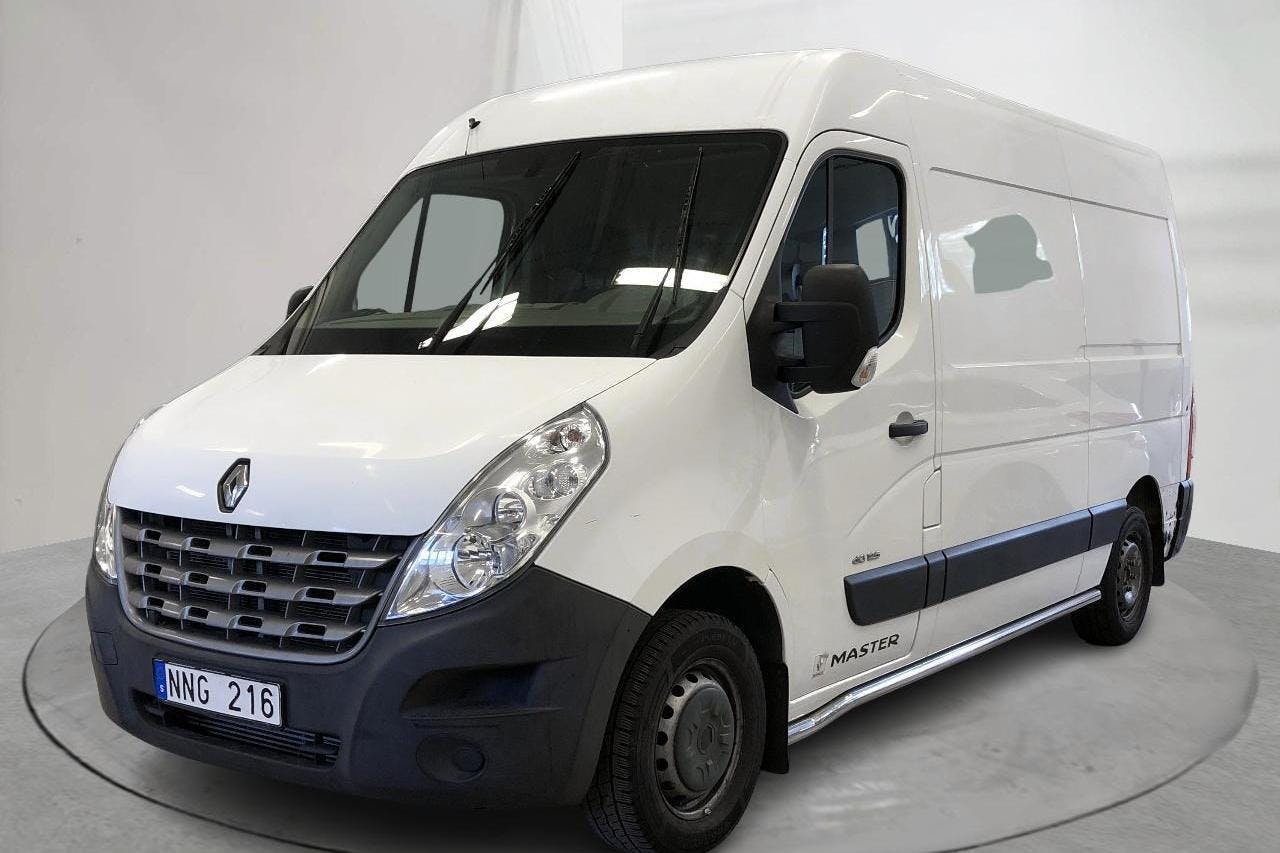 Presentation photo 1 of 12: Renault Master 2.3 dCi FAP 2WD (125hk) - 192 940 km - Manual - white - 2014
