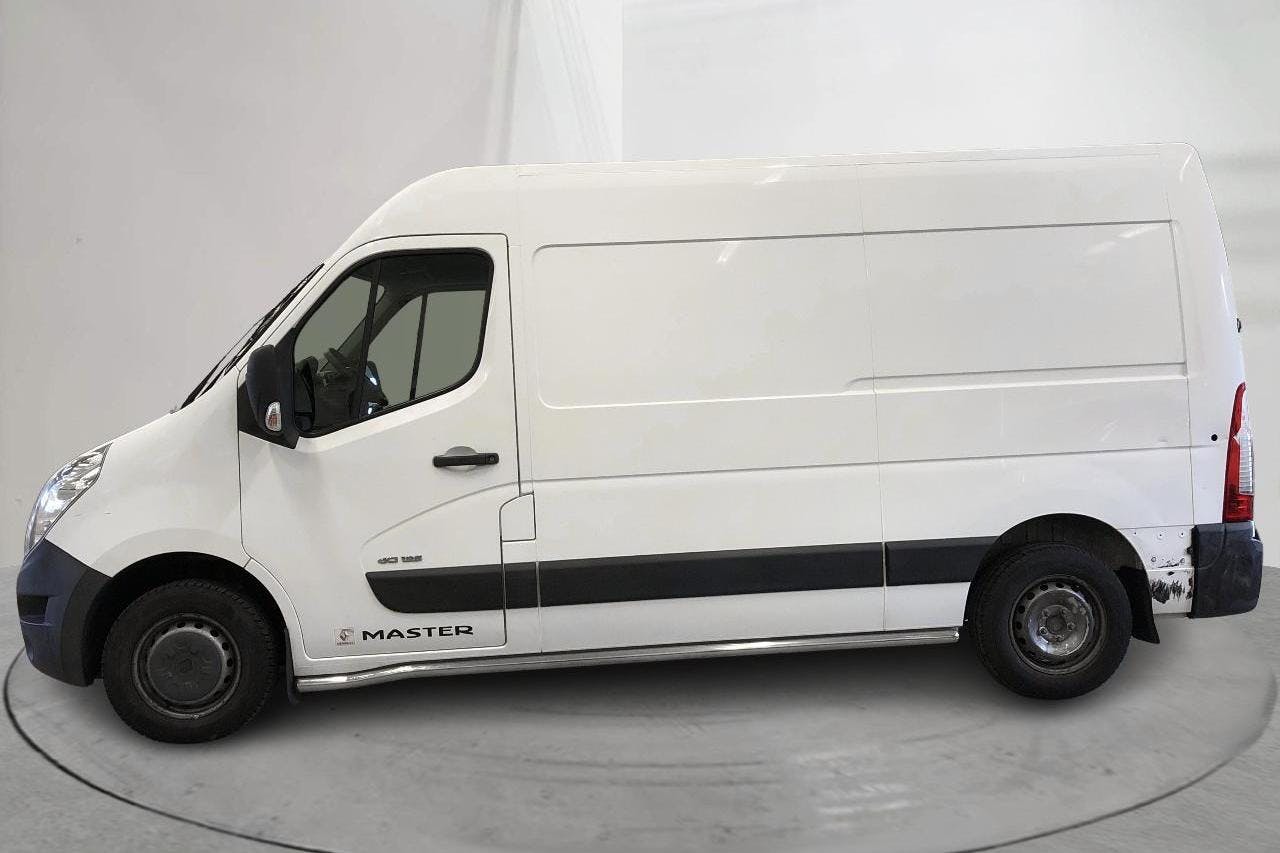 Presentation photo 2 of 12: Renault Master 2.3 dCi FAP 2WD (125hk) - 192 940 km - Manual - white - 2014