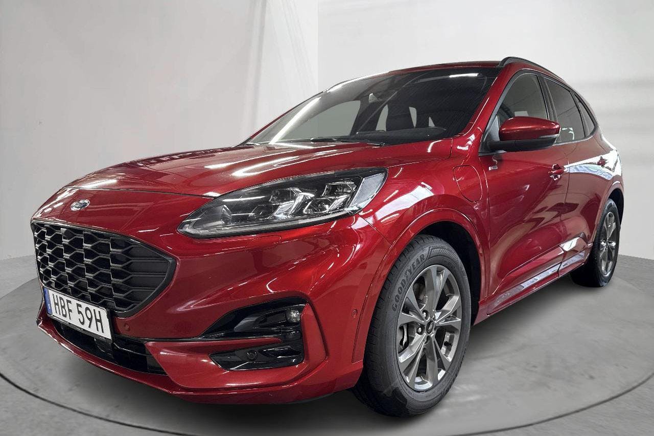 Ford Kuga 2.5 PHEV (225hk) - 14 727 mil - Automat - röd - 2020