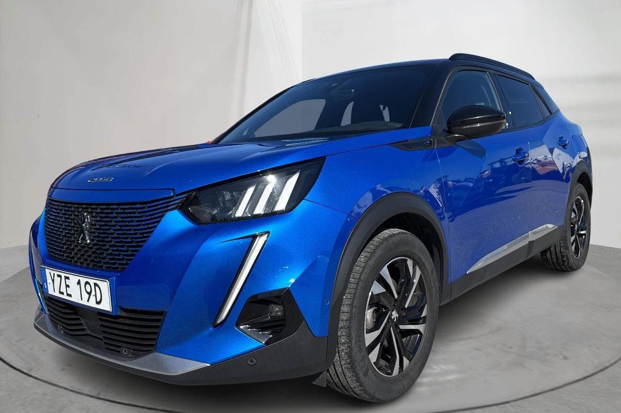Peugeot e-2008 50 kWh (136hk) - 5 445 mil - Automat - blå - 2020