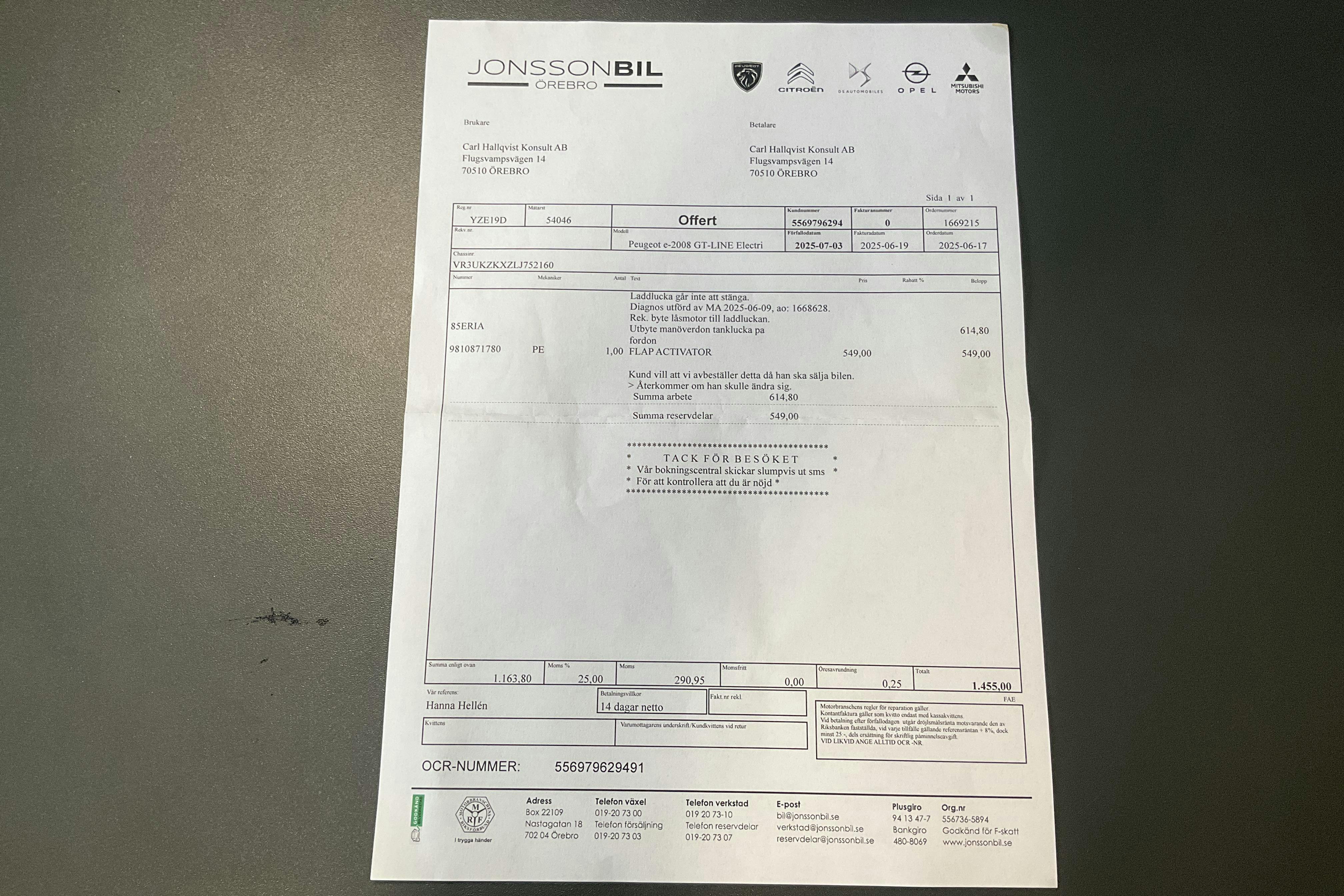 Esitlusfoto 18 aadressil 18: Peugeot e-2008 50 kWh (136hk) - 54 450 km - Automaatne - sinine - 2020