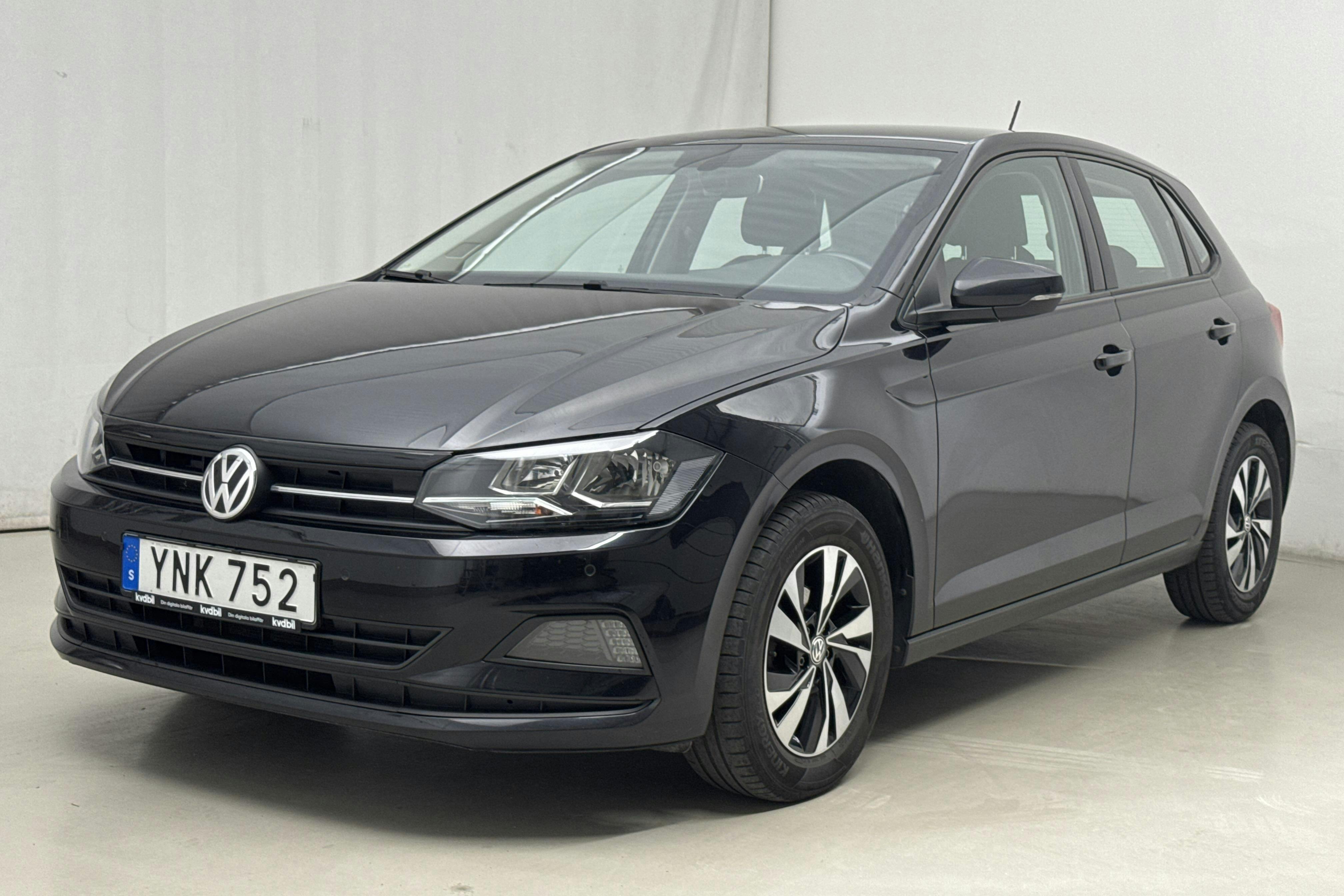 VW Polo 1.0 TSI 5dr (95hk) - 9 668 mil - Manuell - svart - 2018