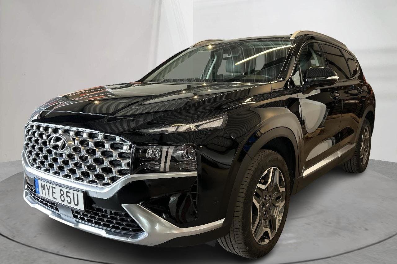 Hyundai Santa Fé 1.6 T-GDi plug-in hybrid 4WD (265hk) - 5 222 mil - Automat - svart - 2023