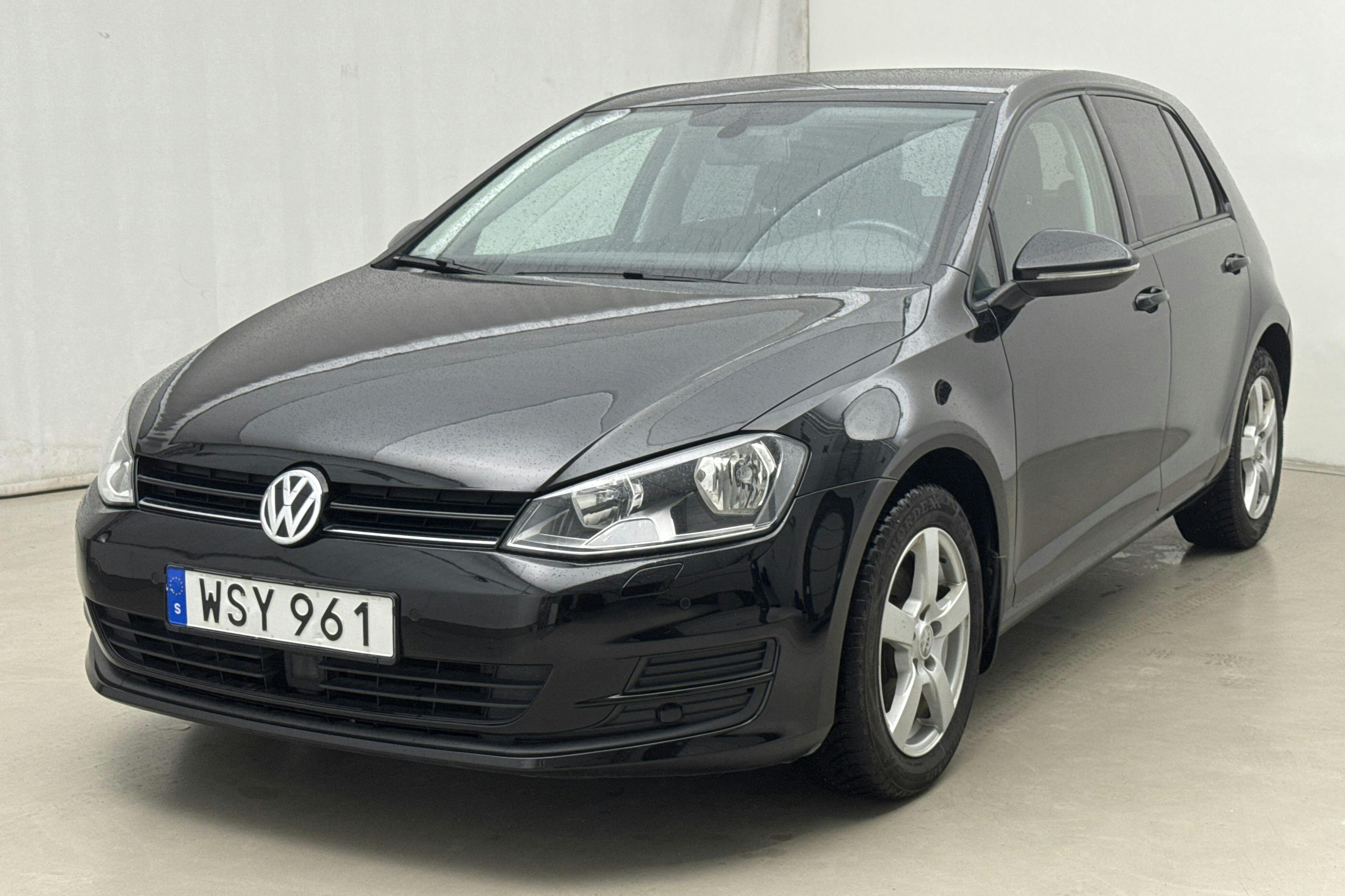VW Golf VII 1.4 TSI Multifuel 5dr (125hk) - 12 639 mil - Manuell - svart - 2016