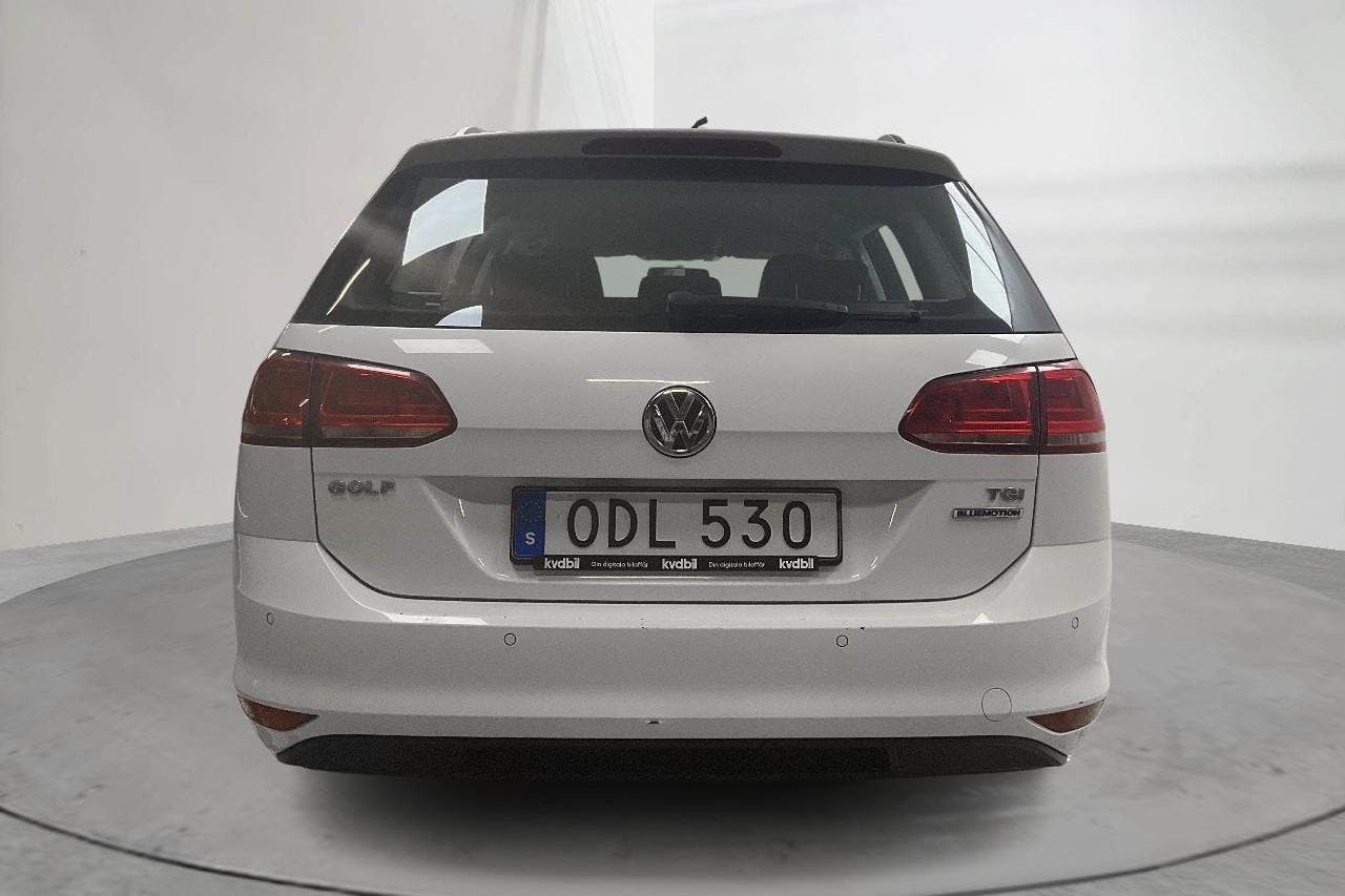 VW Golf VII 1.4 TGI BlueMotion Sportscombi (110hk) - 118 530 km - Käsitsi - valge - 2017