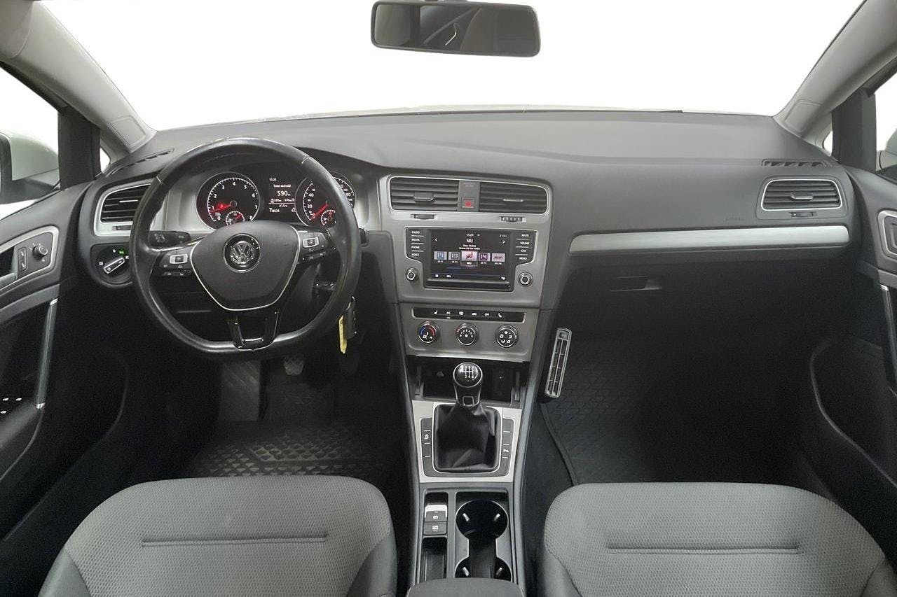 VW Golf VII 1.4 TGI BlueMotion Sportscombi (110hk) - 118 530 km - Käsitsi - valge - 2017