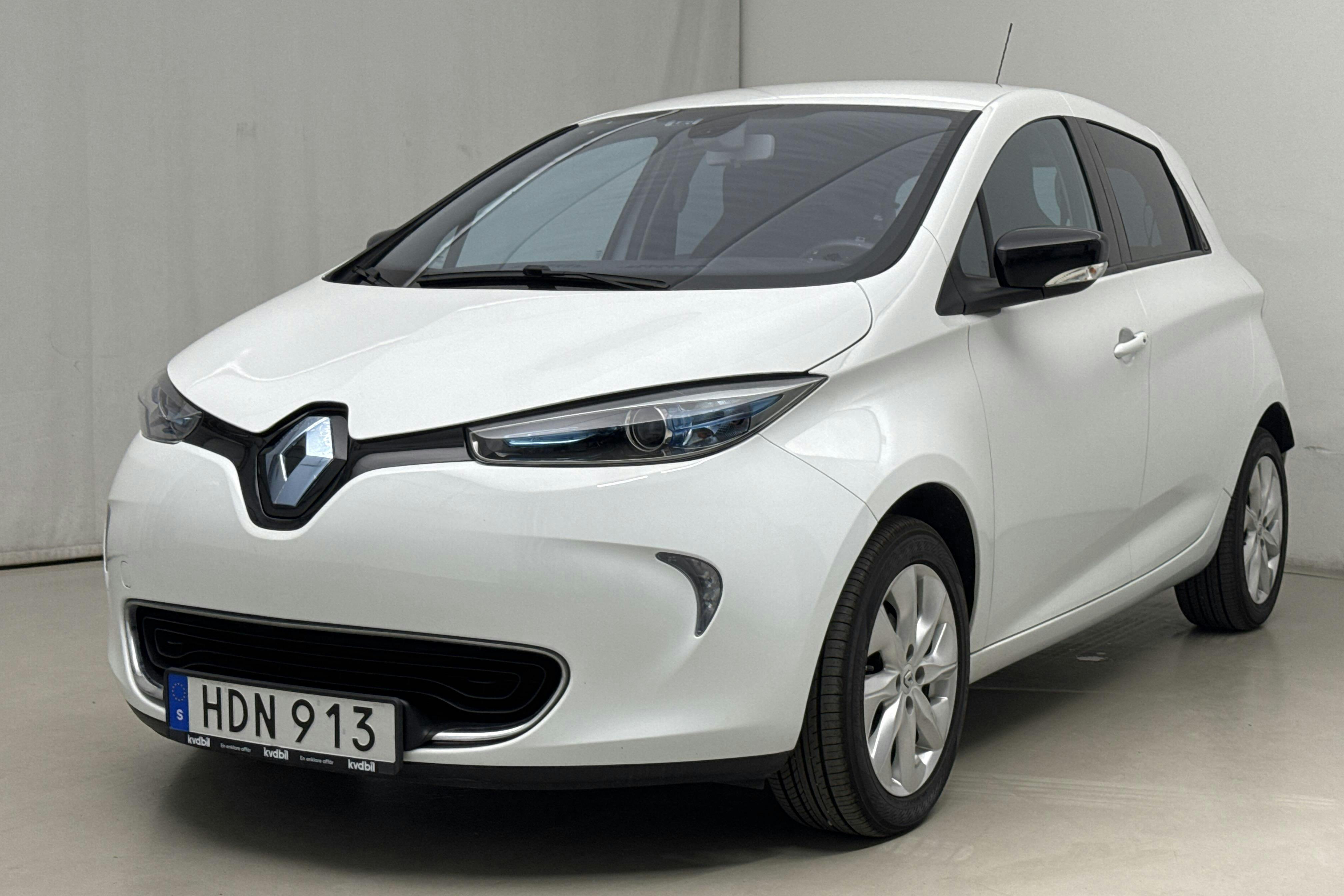 Renault Zoe 22 kWh R88 (88hk) - 735 mil - Automat - vit - 2015