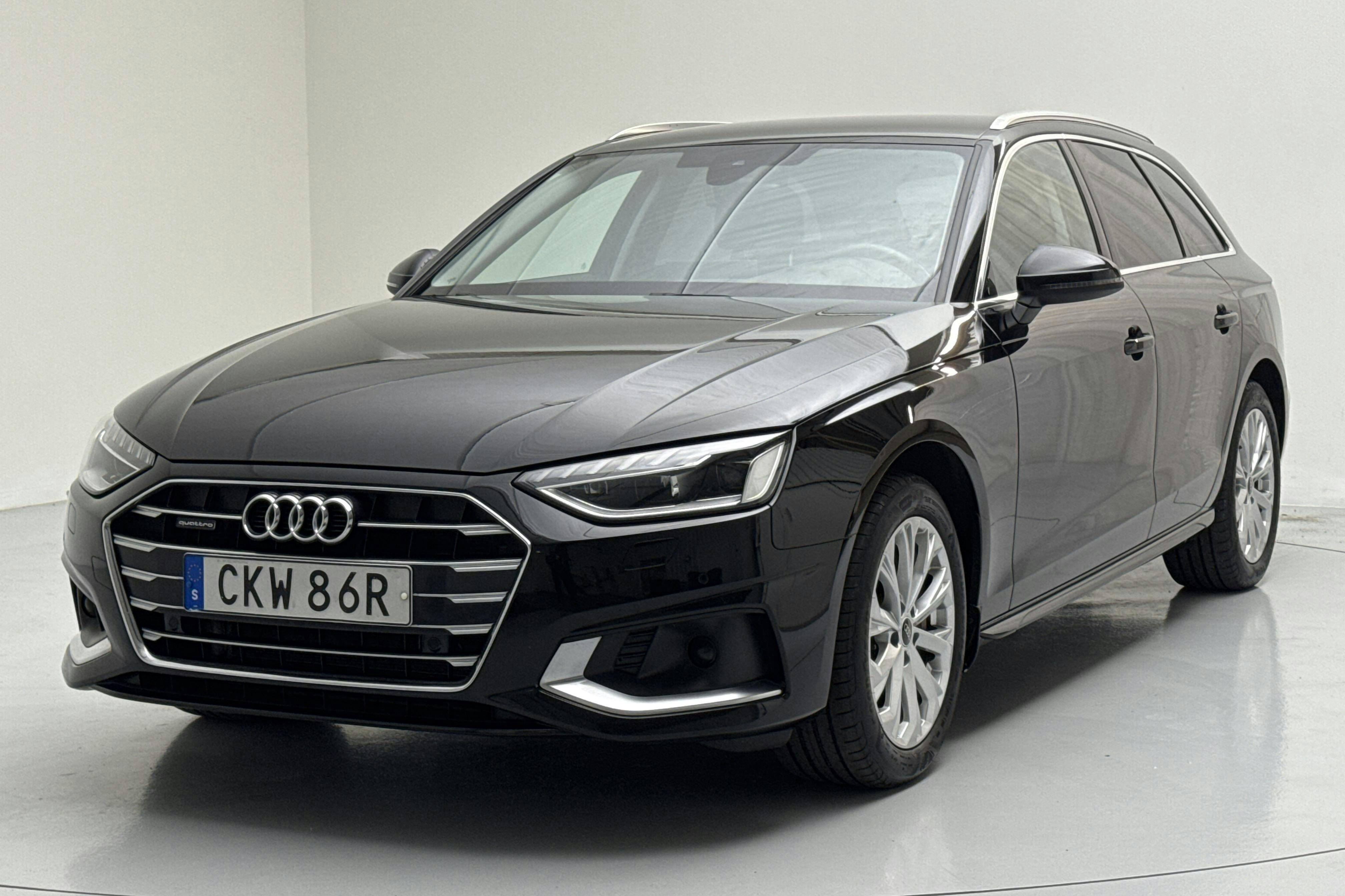 Audi A4 Avant 40 TDI quattro (204hk) - 13 988 mil - Automat - svart - 2023