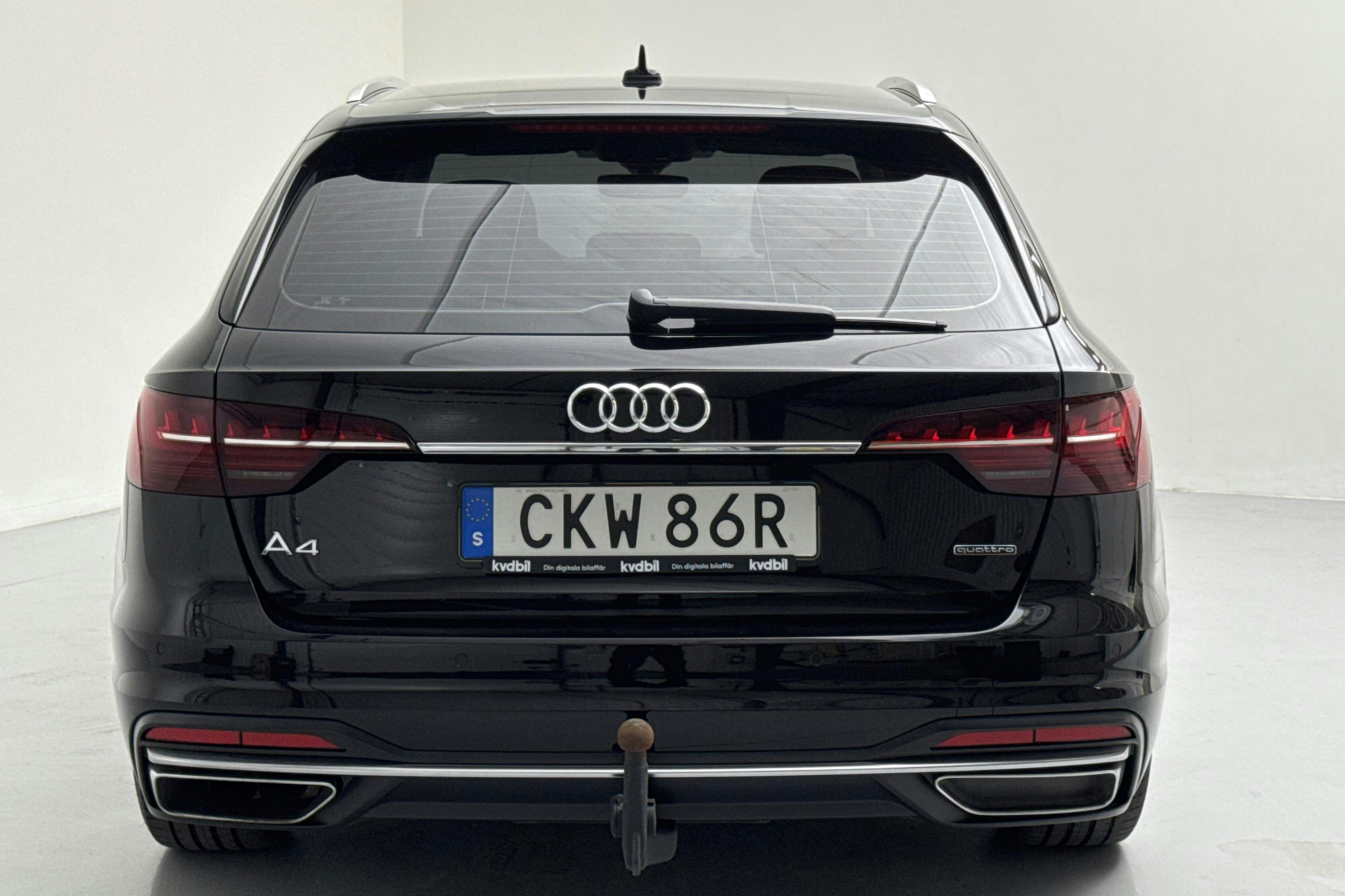 Audi A4 Avant 40 TDI quattro (204hk) - 139 880 km - Automatic - black - 2023