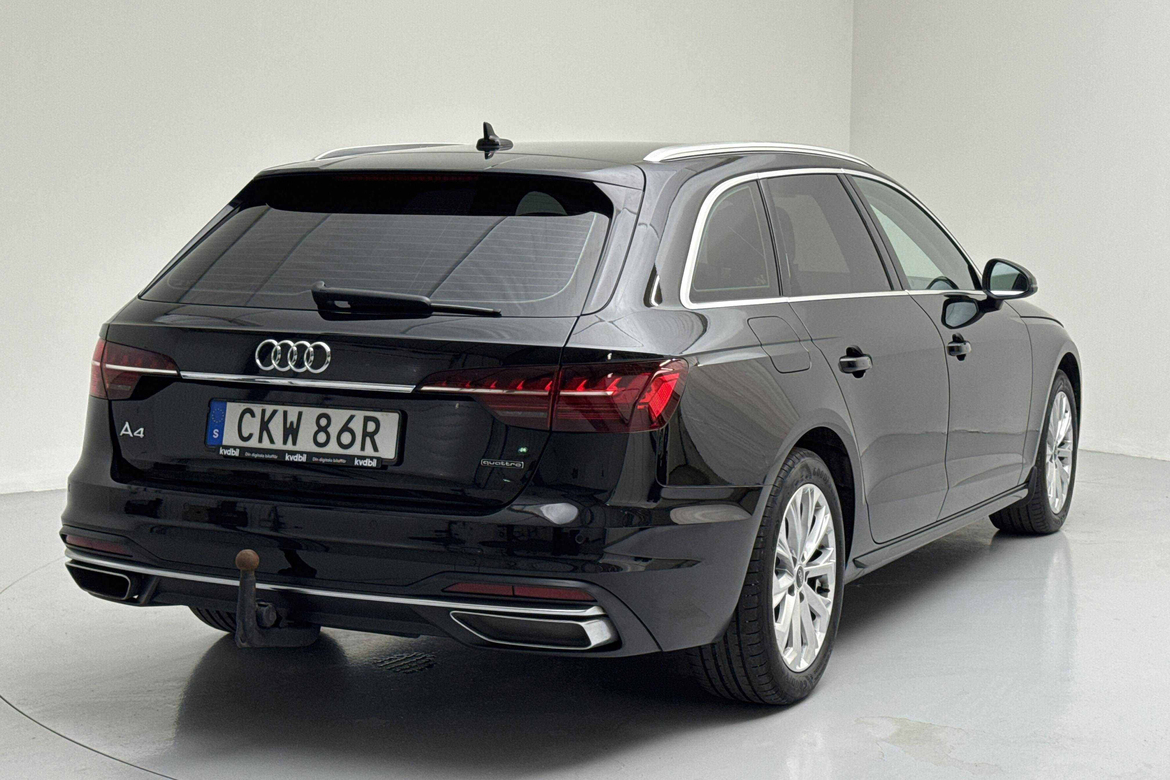 Audi A4 Avant 40 TDI quattro (204hk) - 139 880 km - Automatic - black - 2023