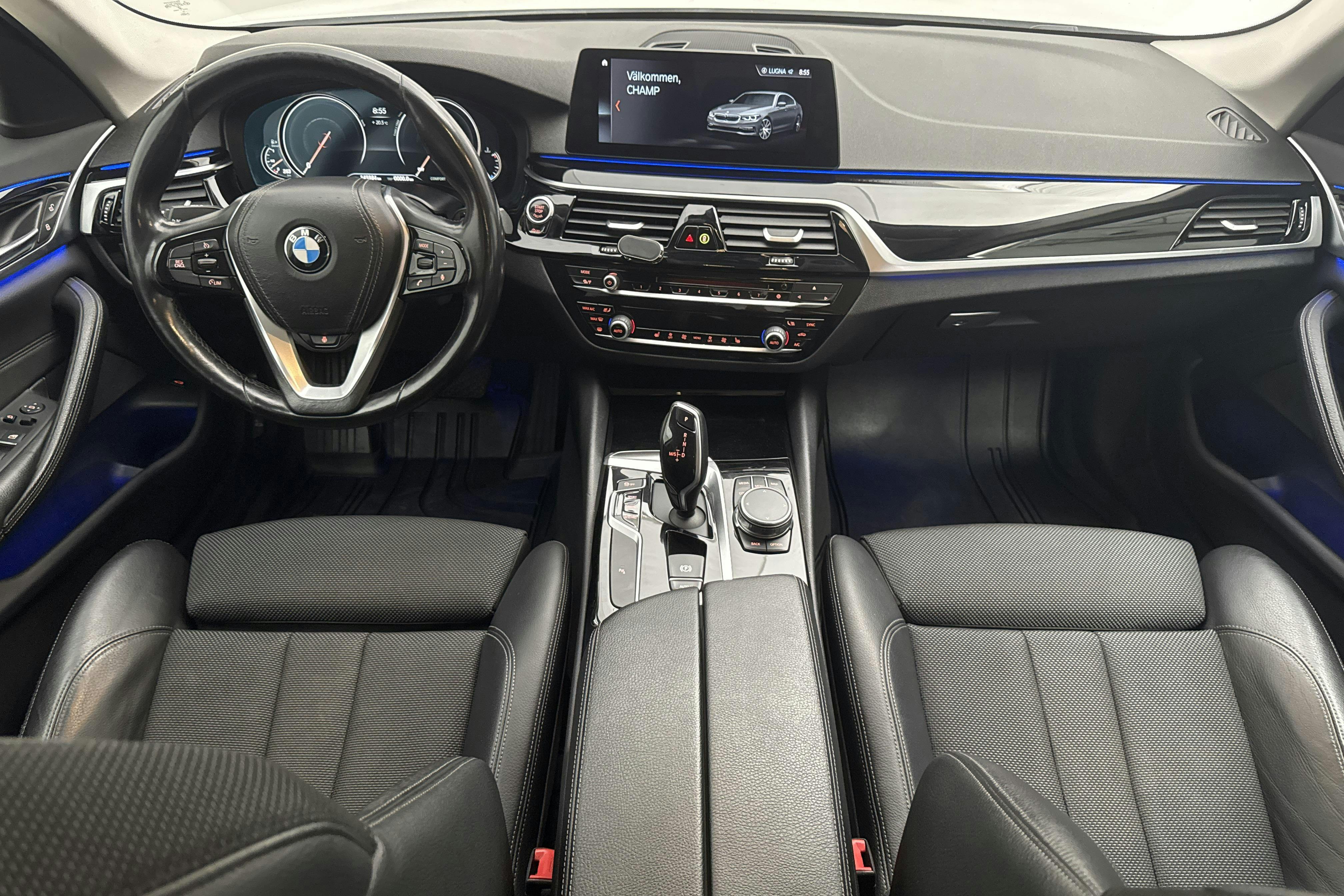 BMW 520d Sedan, G30 (190hk) - 14 599 mil - Automat - vit - 2017