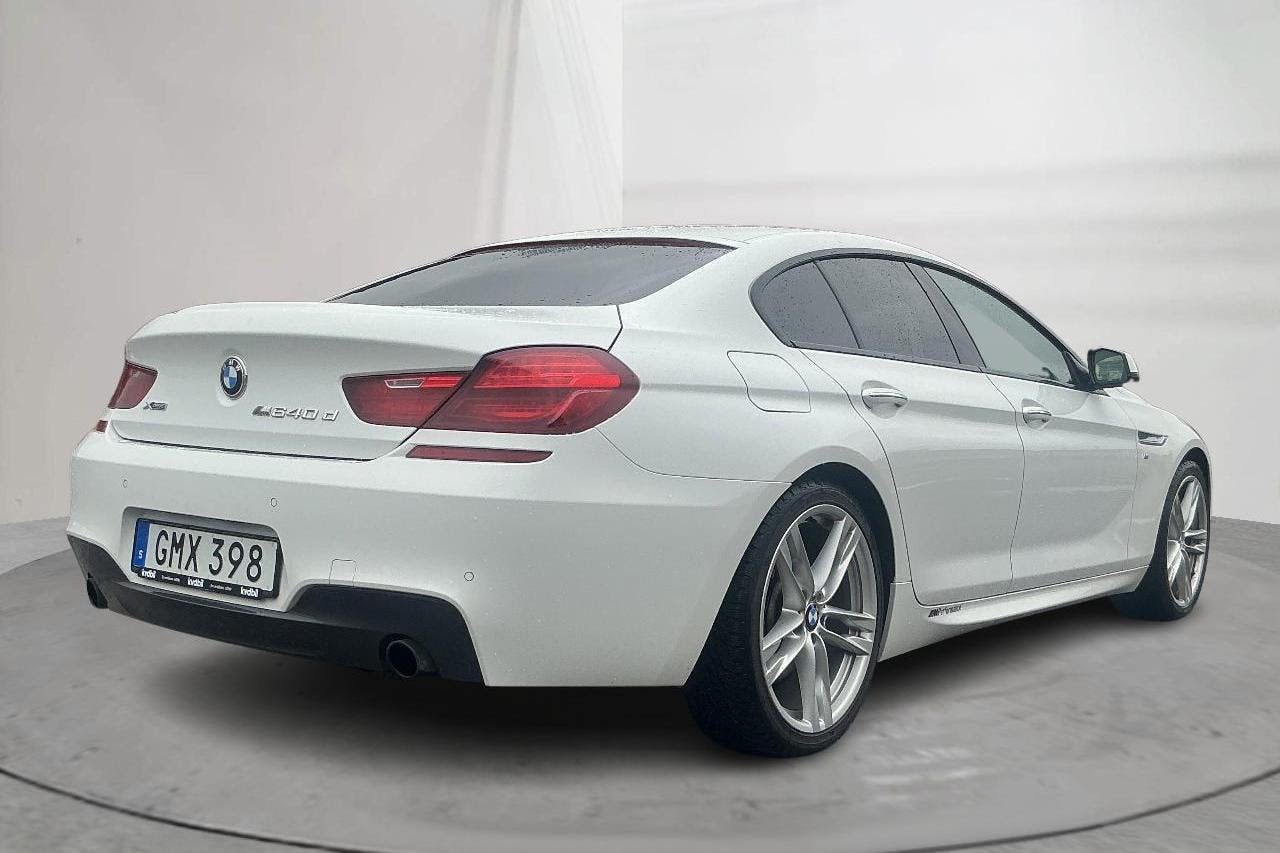 BMW 640d xDrive Gran Coupé, F06 (313hk) - 215 590 km - Automaattinen - valkoinen - 2015
