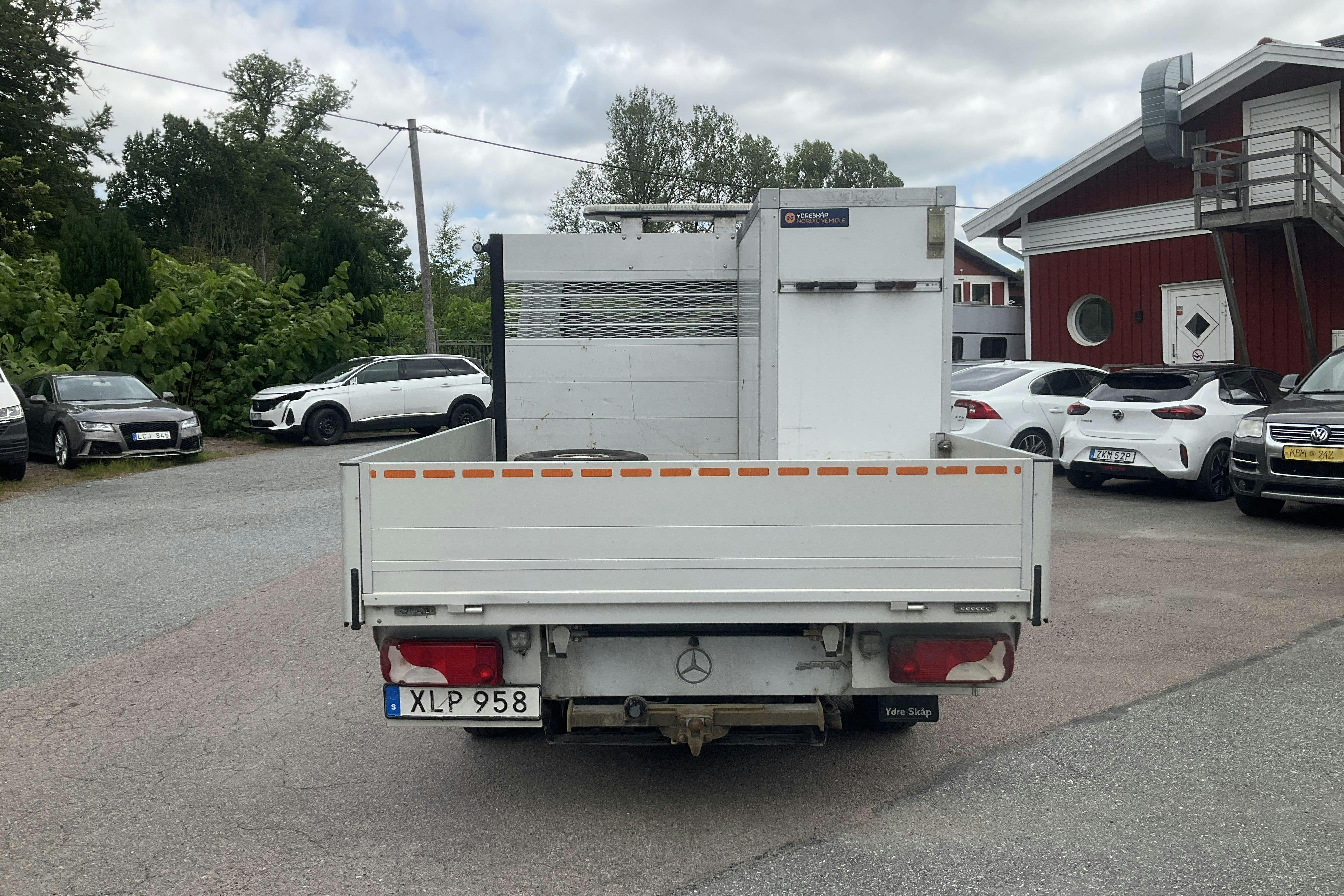 Mercedes Sprinter 316 NGT Pickup/Chassi (156hk) - 96 830 km - Automaatne - valge - 2017