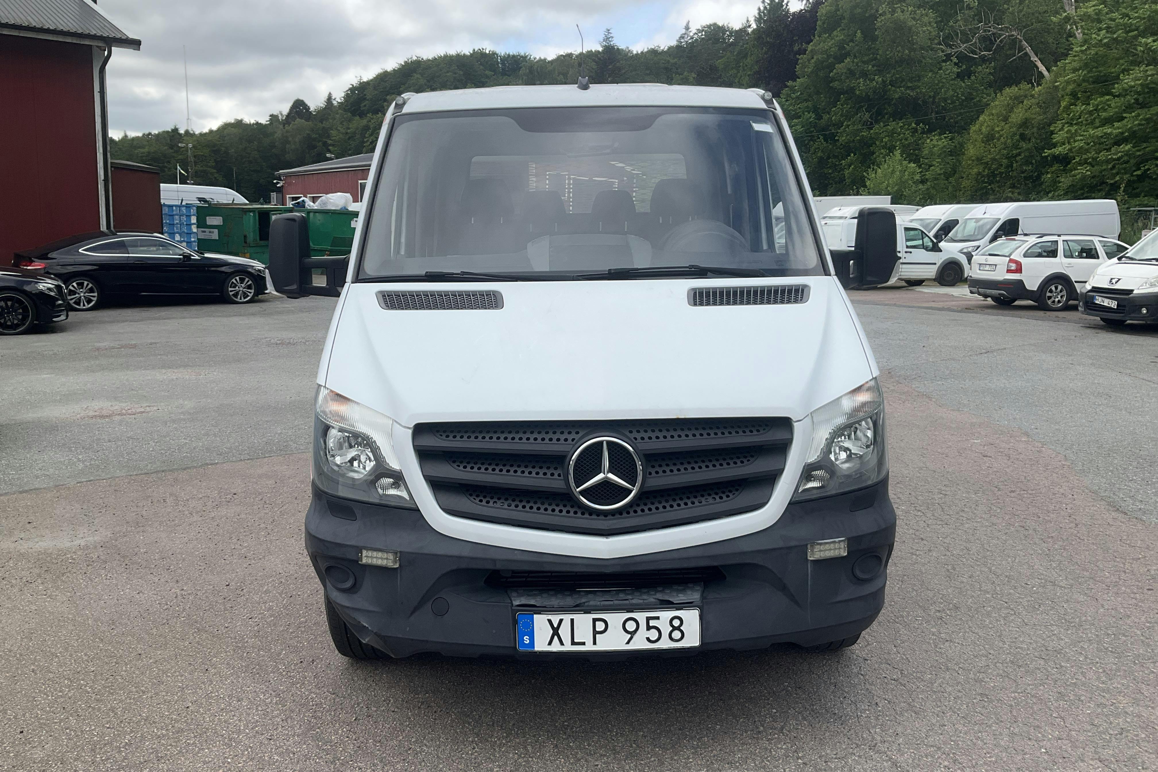 Mercedes Sprinter 316 NGT Pickup/Chassi (156hk) - 96 830 km - Automaatne - valge - 2017