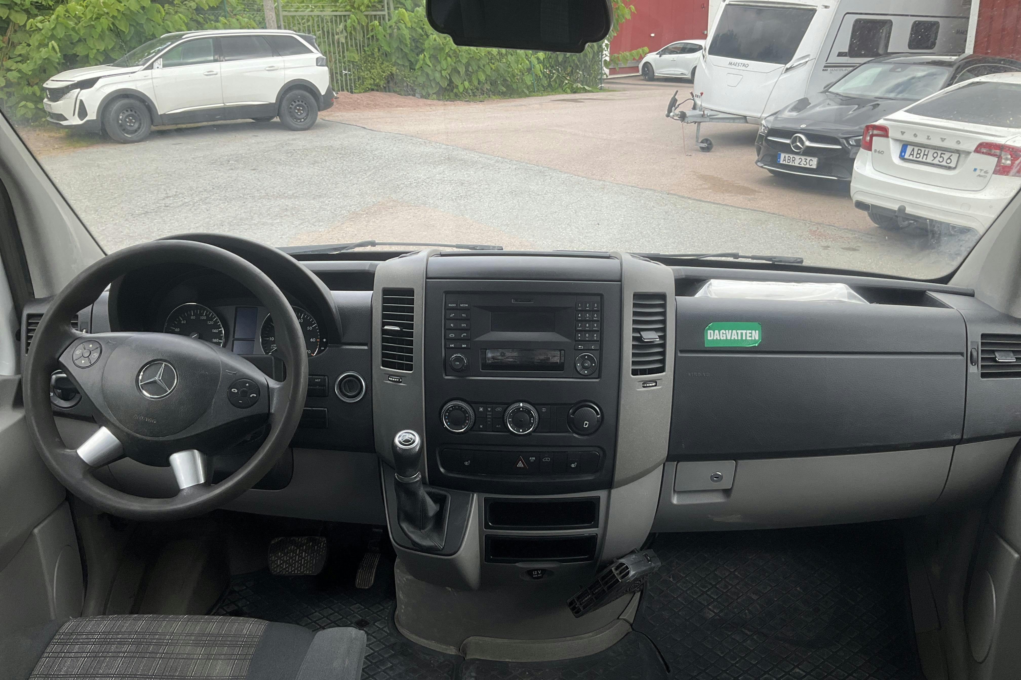 Mercedes Sprinter 316 NGT Pickup/Chassi (156hk) - 96 830 km - Automaatne - valge - 2017