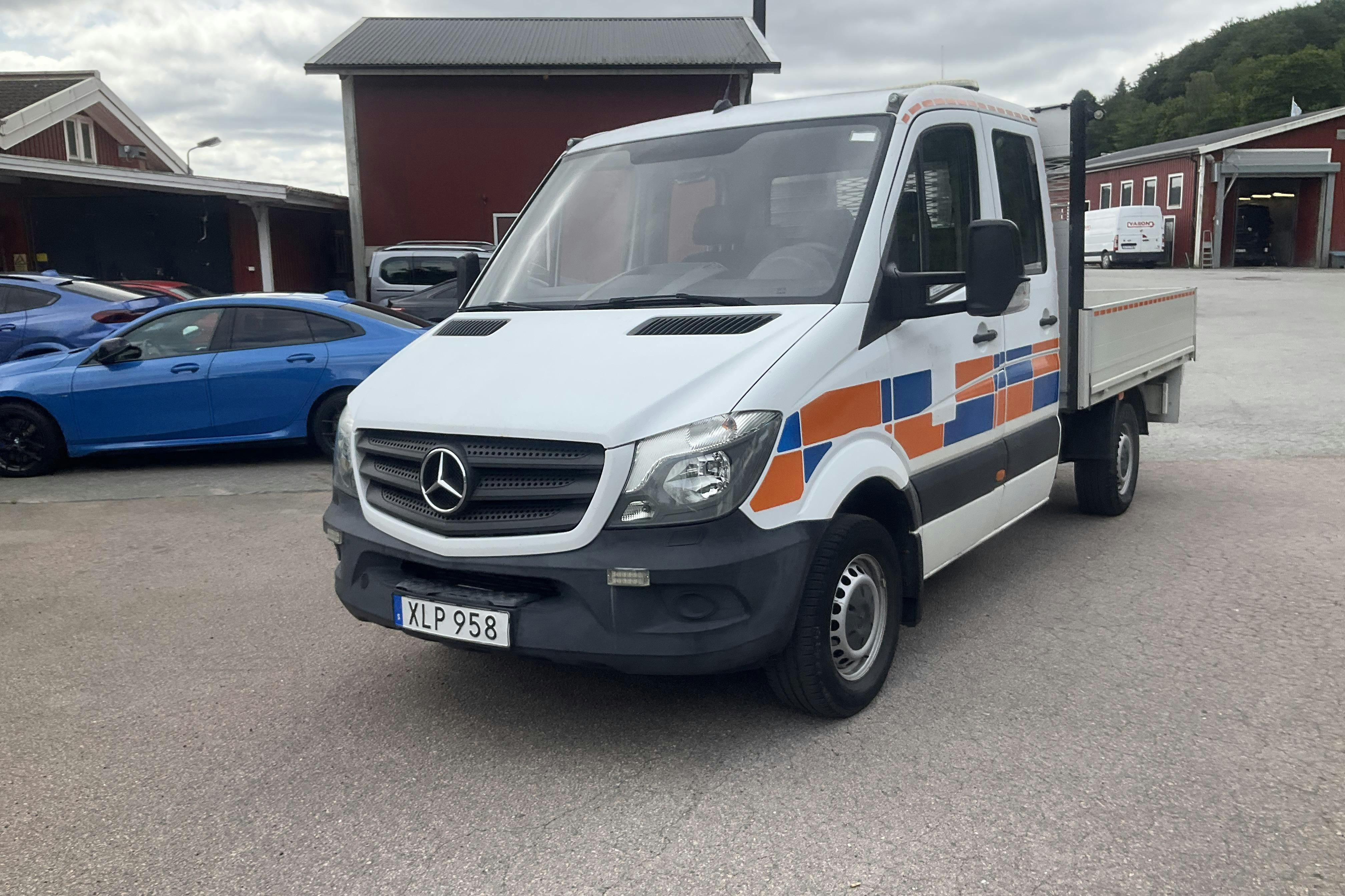 Esitlusfoto 1 aadressil 12: Mercedes Sprinter 316 NGT Pickup/Chassi (156hk) - 96 830 km - Automaatne - valge - 2017